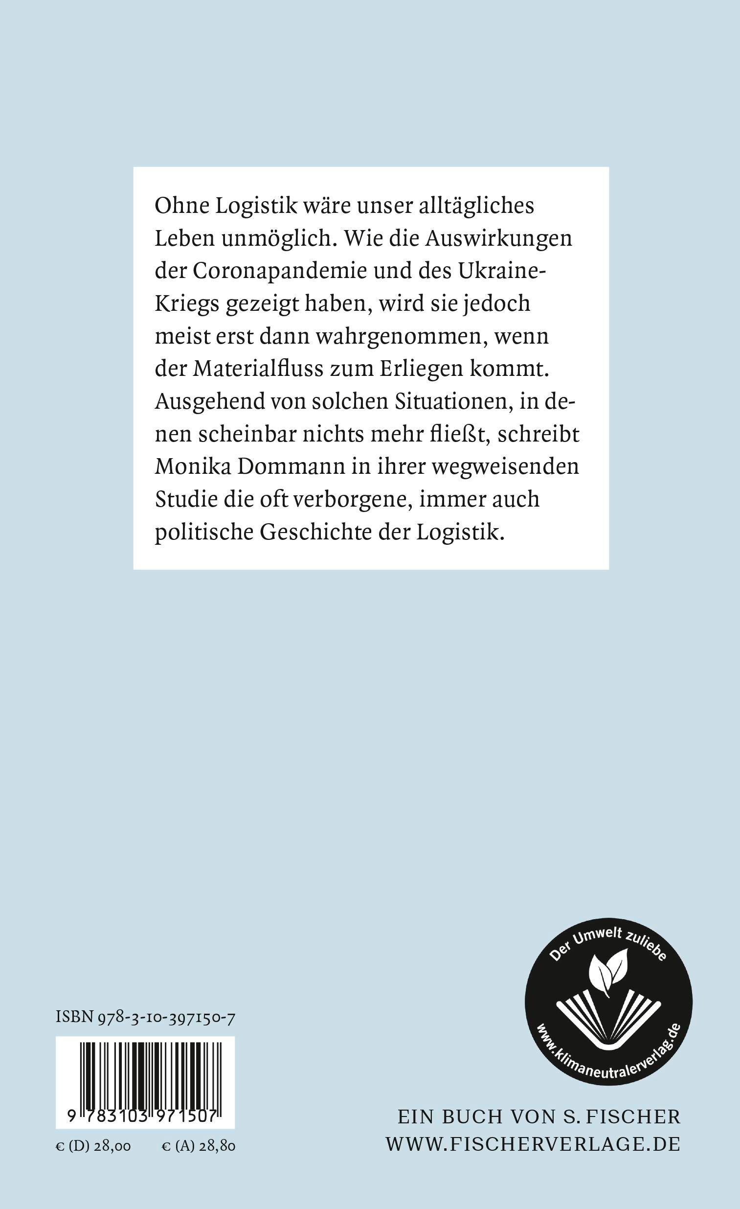 Rückseitencover Materialfluss