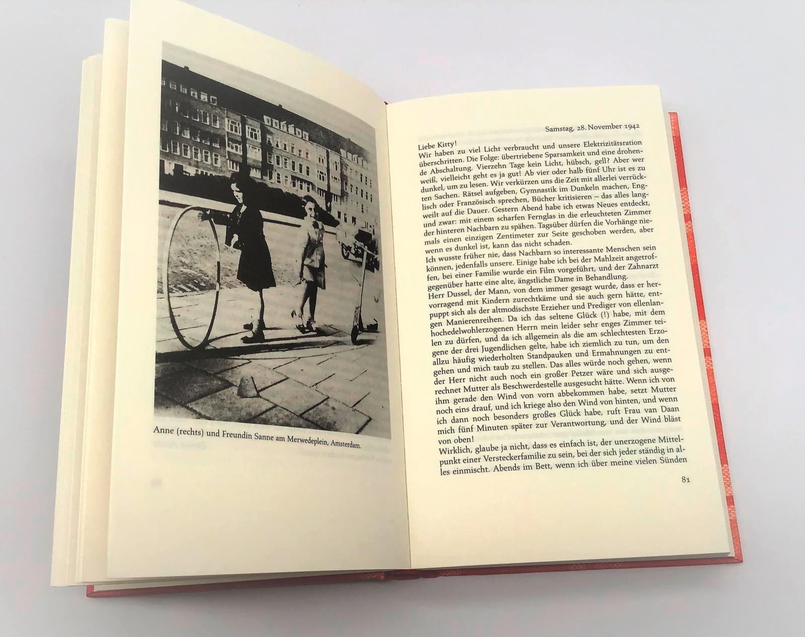 Beispielinhalt (Bild) Das Tagebuch von Anne Frank