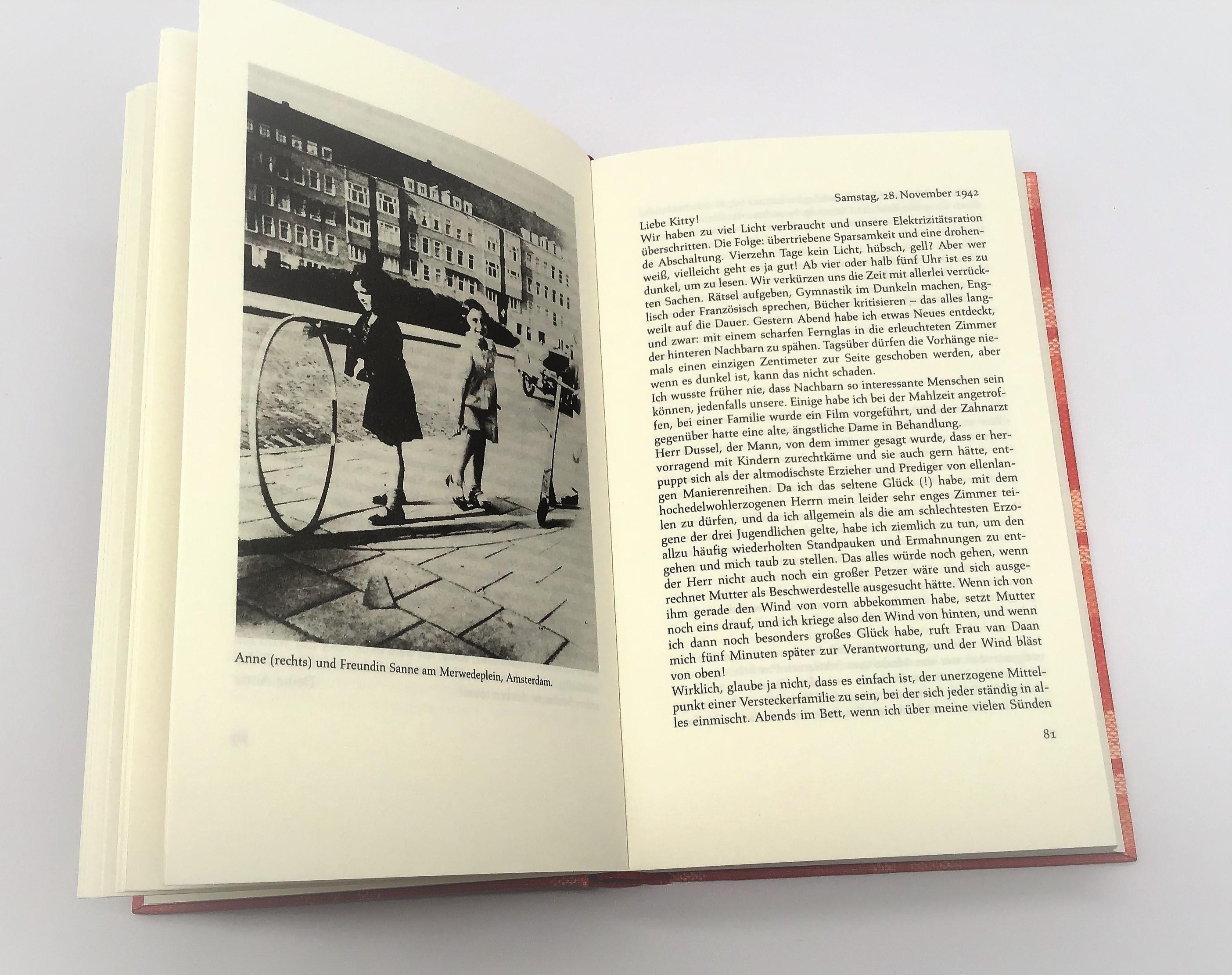 Beispielinhalt (Bild) Das Tagebuch von Anne Frank