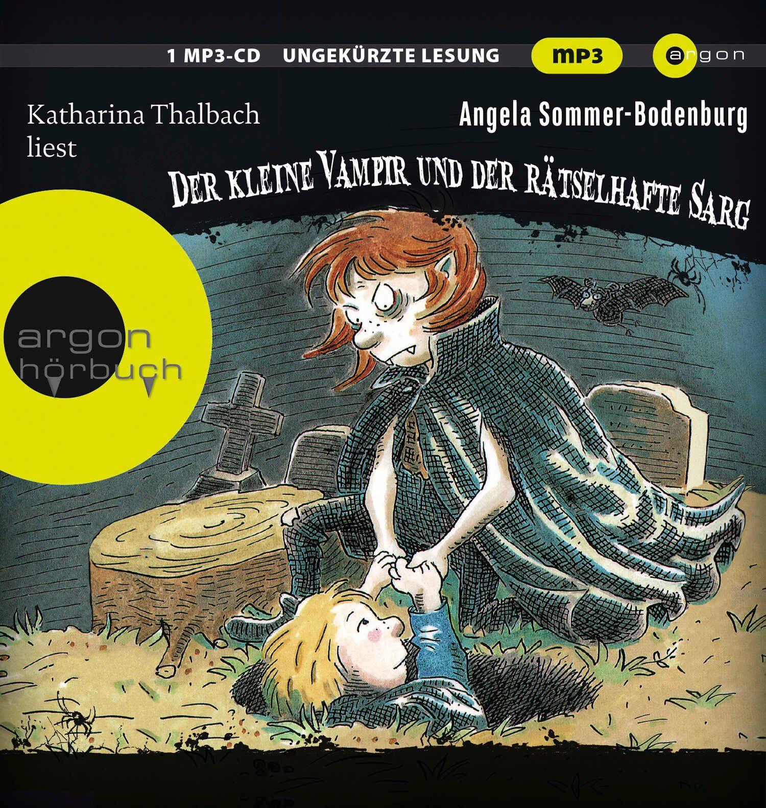 Vorderes Coverbild Der kleine Vampir und der rätselhafte Sarg
