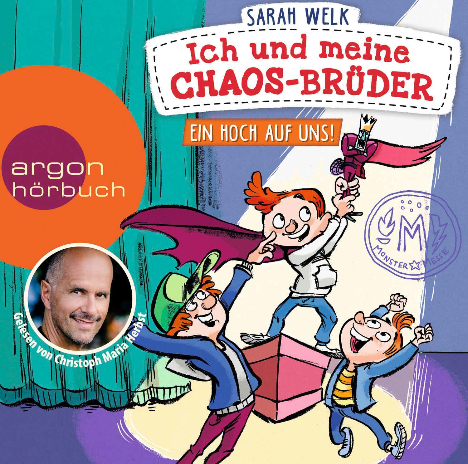 Vorderes Coverbild Ich und meine Chaos-Brüder - Ein Hoch auf uns!