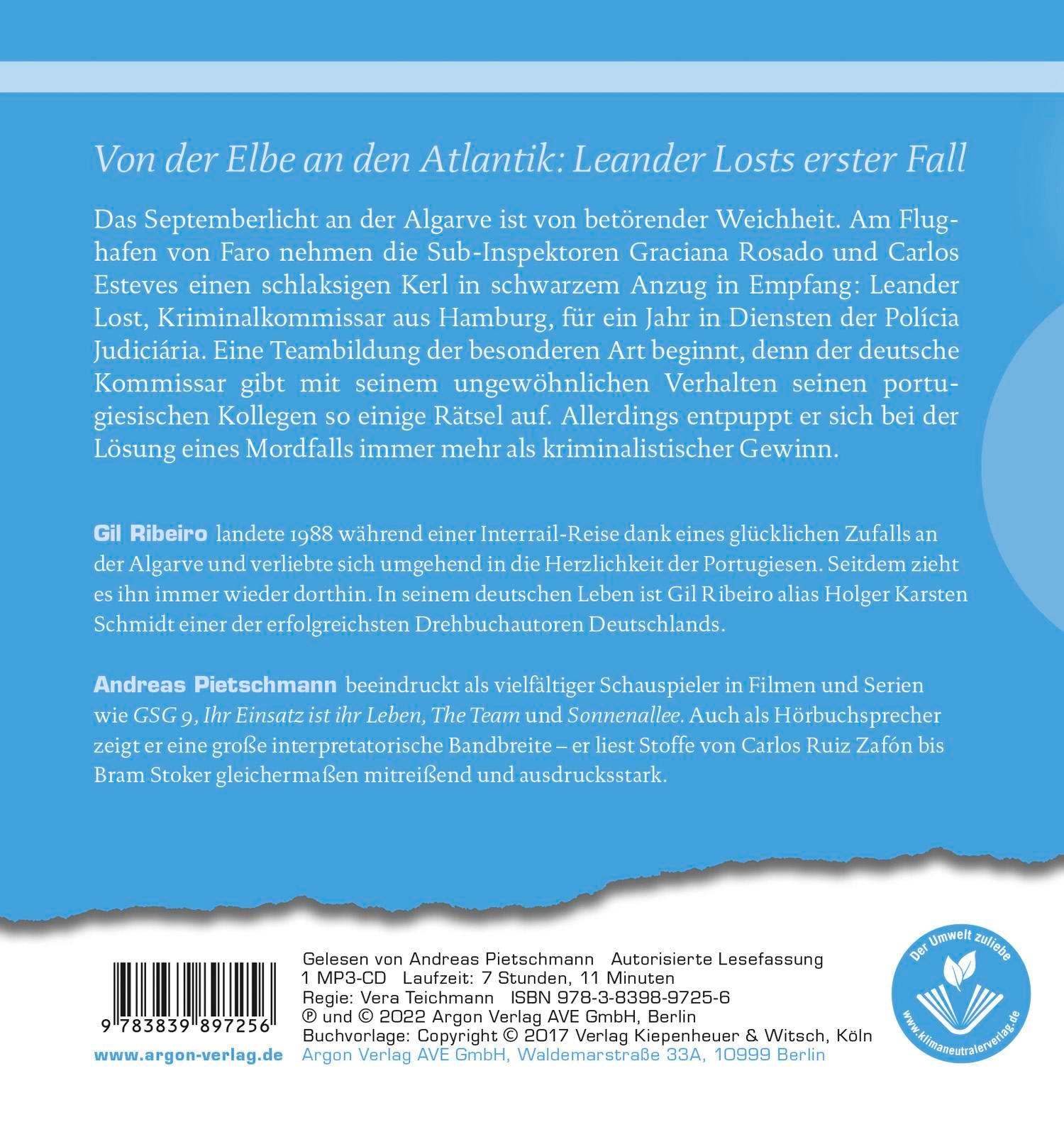 Rückseitencover Lost in Fuseta
