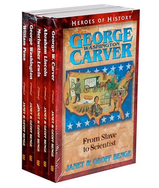 Vorderes Coverbild Hh - Heroes of History Set (1-5): Heroes of History