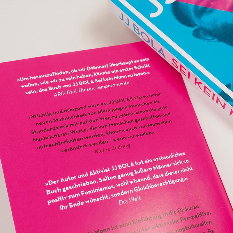 Beispielinhalt (Bild) Sei kein Mann