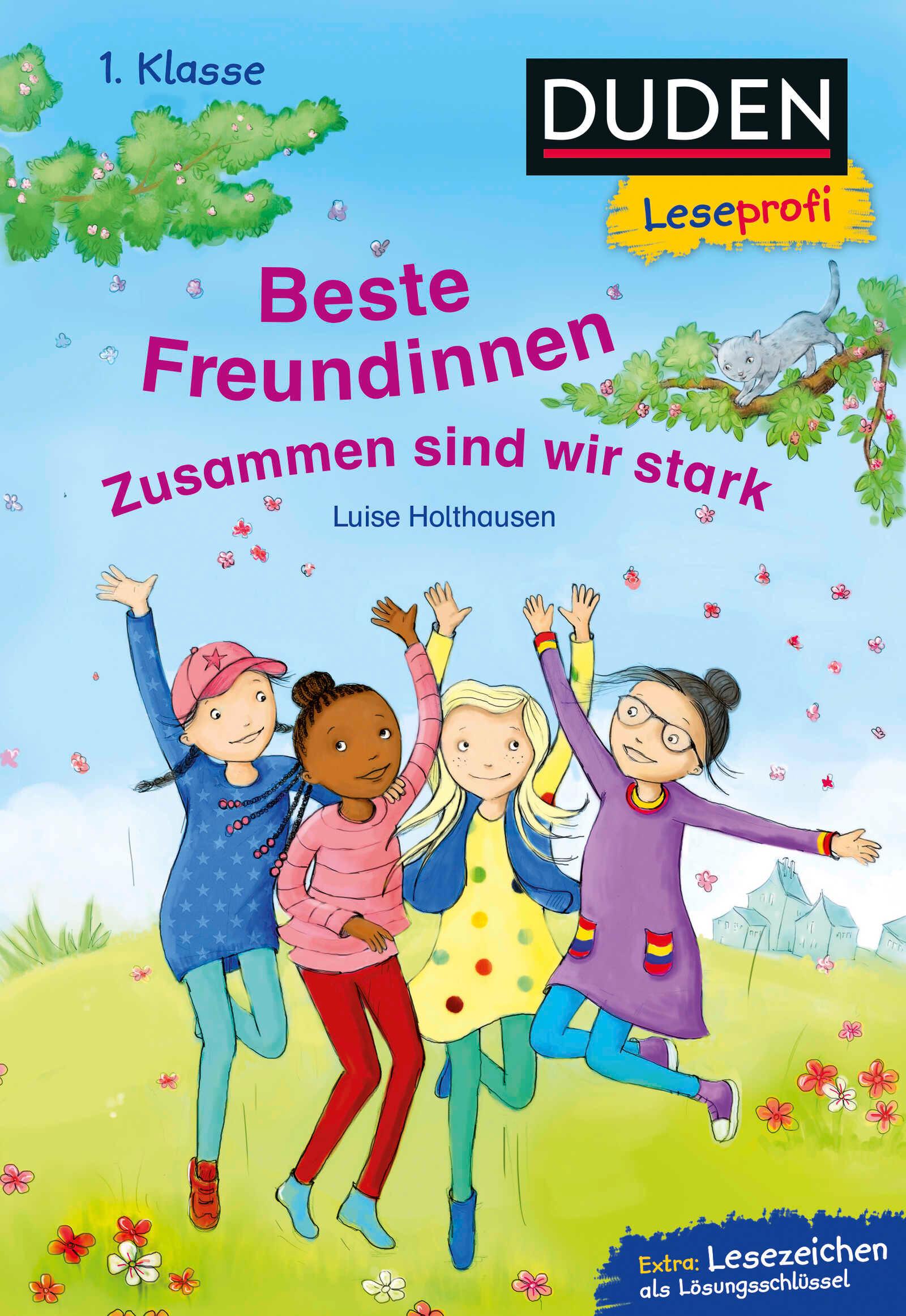 Vorderes Coverbild Duden Leseprofi - Beste Freundinnen - zusammen sind wir stark, 1. Klasse