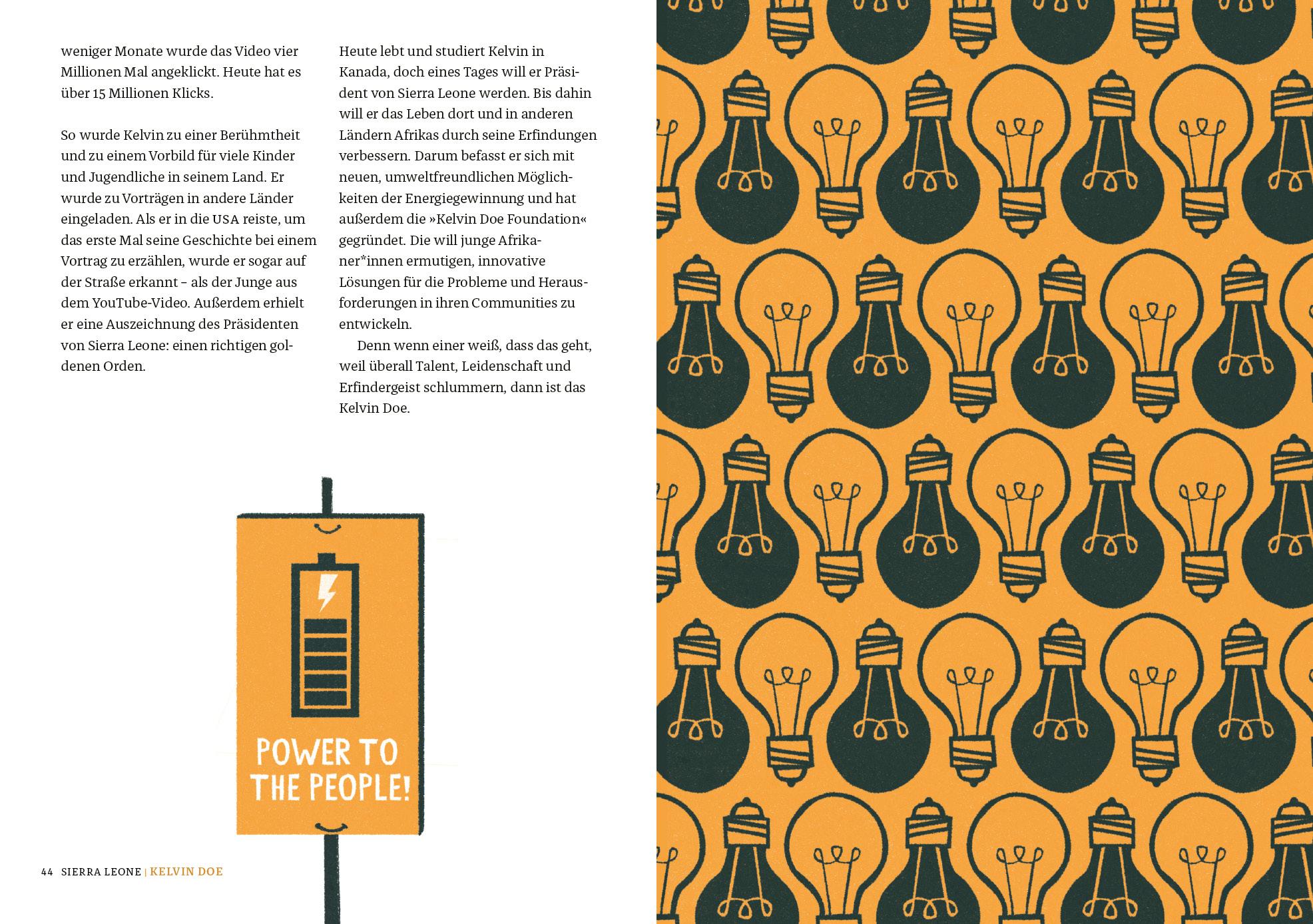 Beispielinhalt (Bild) Young Rebels 25 Jugendliche, die die Welt verändern