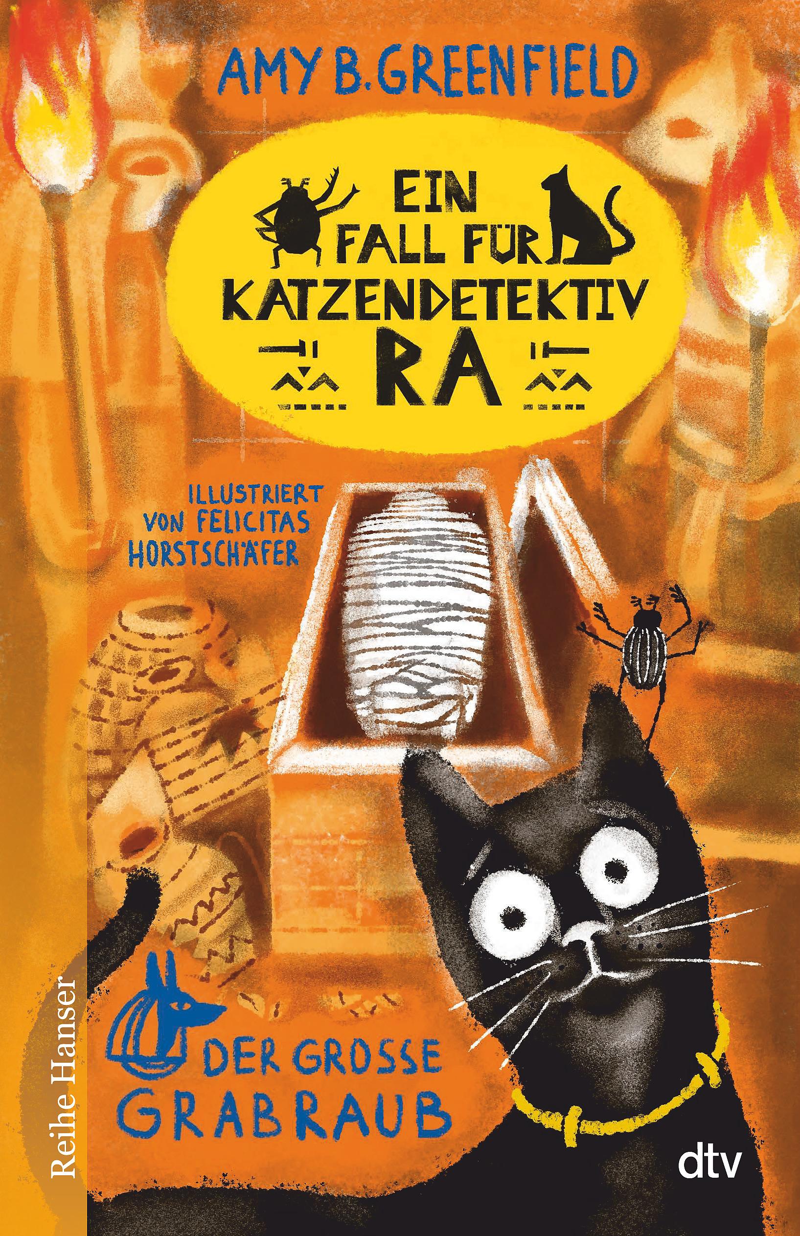 Vorderes Coverbild Ein Fall für Katzendetektiv Ra Der große Grabraub
