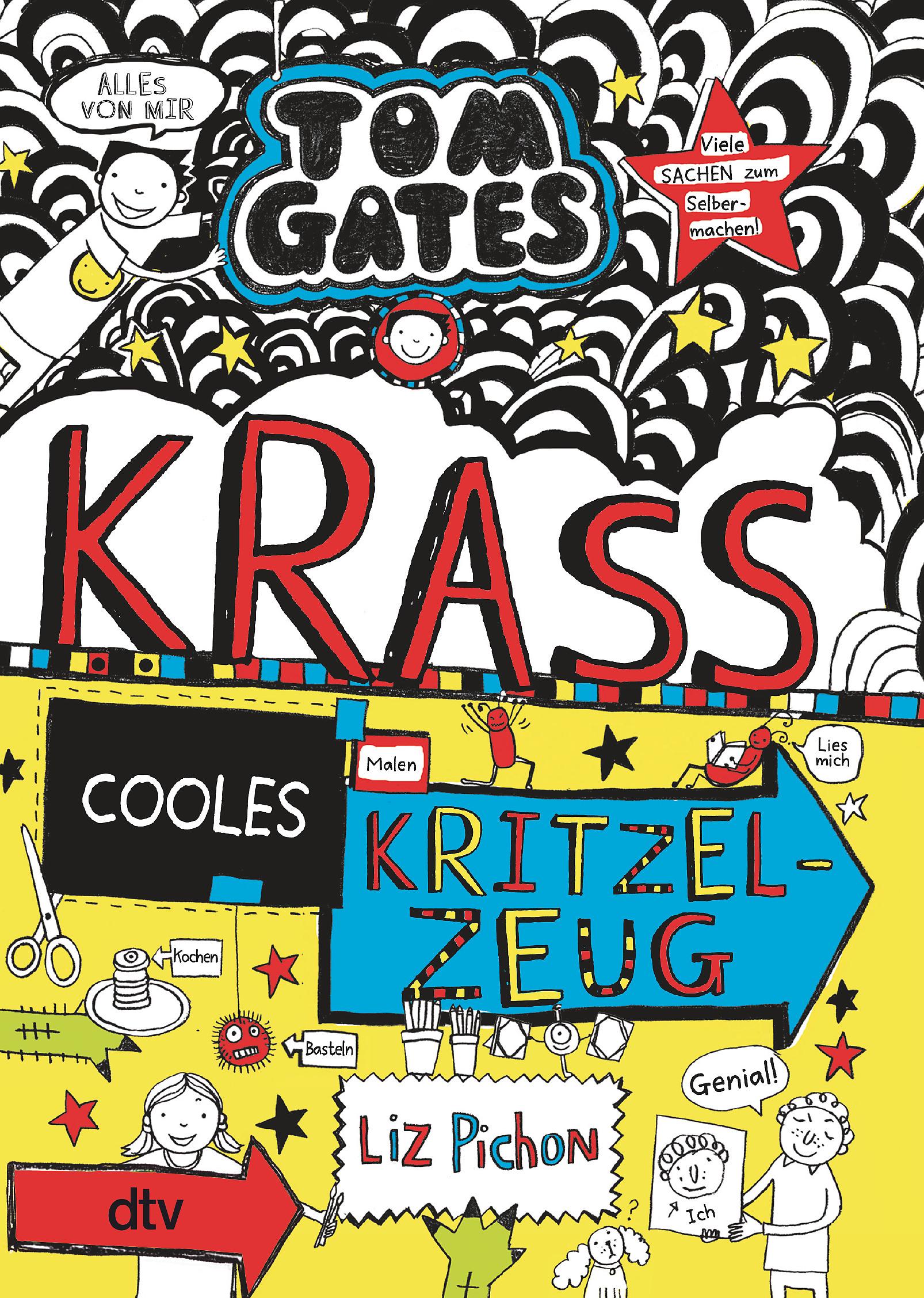 Vorderes Coverbild Tom Gates 16: Krass cooles Kritzelzeug