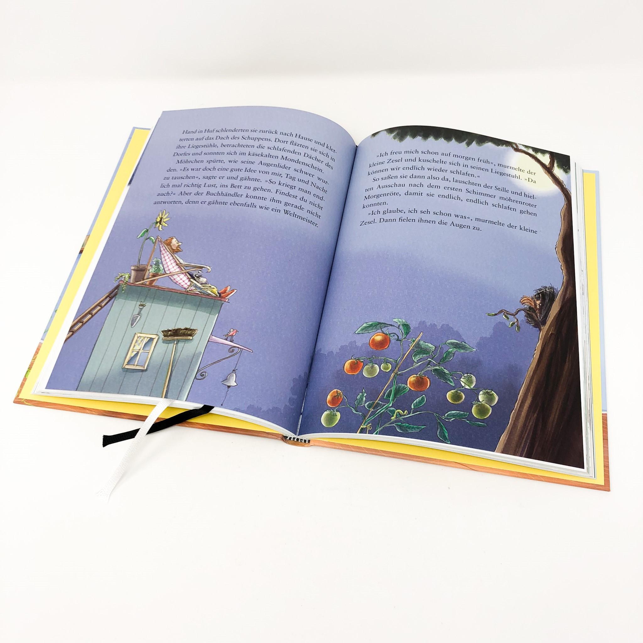 Beispielinhalt (Bild) Grimm und Möhrchen - Ein Zesel zieht ein