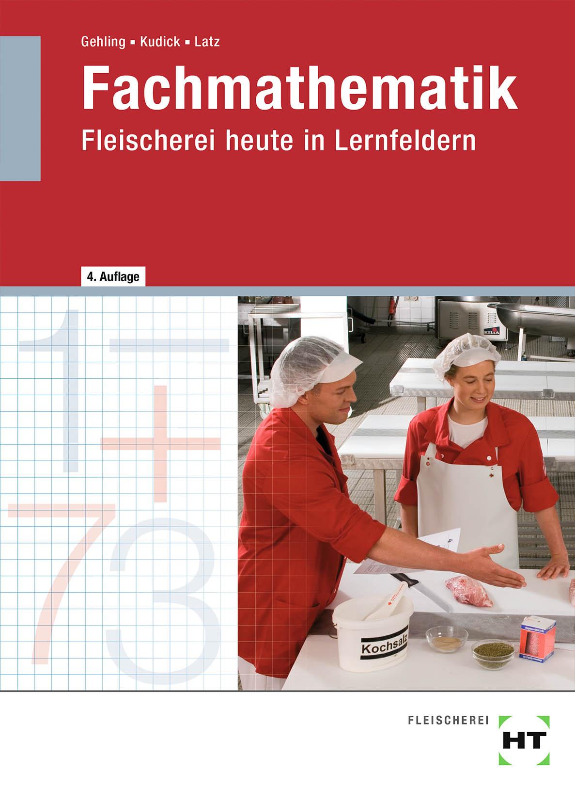 Vorderes Coverbild Fachmathematik Fleischerei heute in Lernfeldern