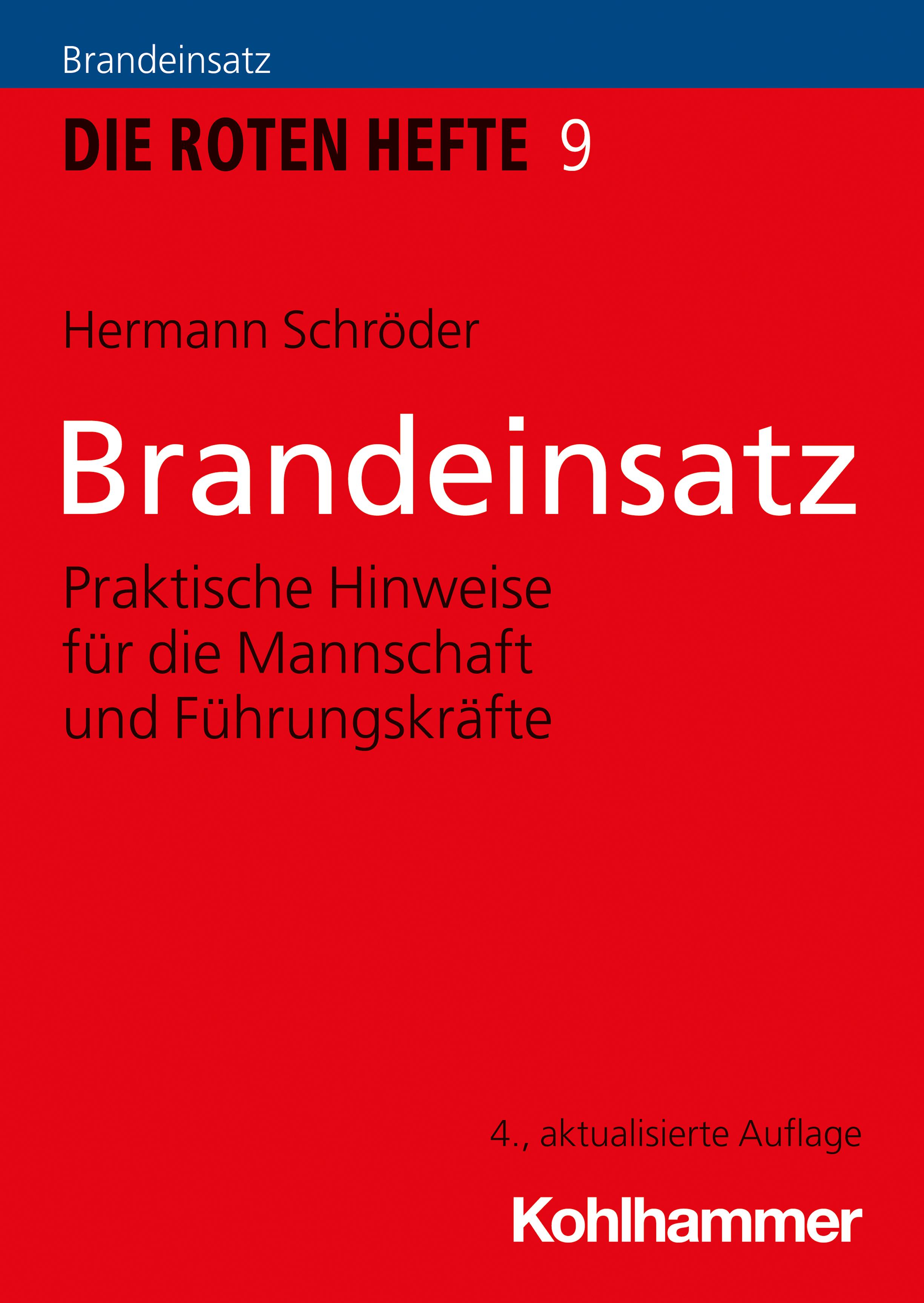 Vorderes Coverbild Brandeinsatz