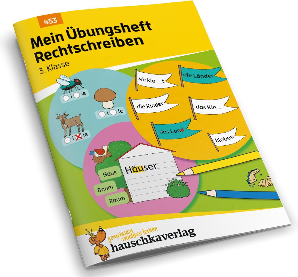 Beispielinhalt (Bild) Mein Übungsheft Rechtschreiben 3. Klasse