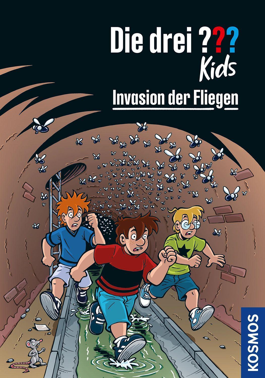 Vorderes Coverbild Die drei ??? Kids, 3, Invasion der Fliegen (drei Fragezeichen)