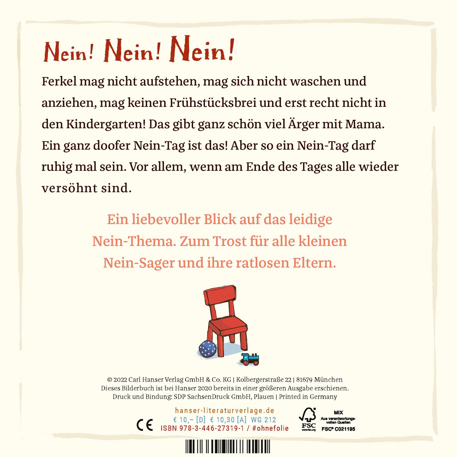 Beispielinhalt (Bild) Das kleine Nein-Schwein