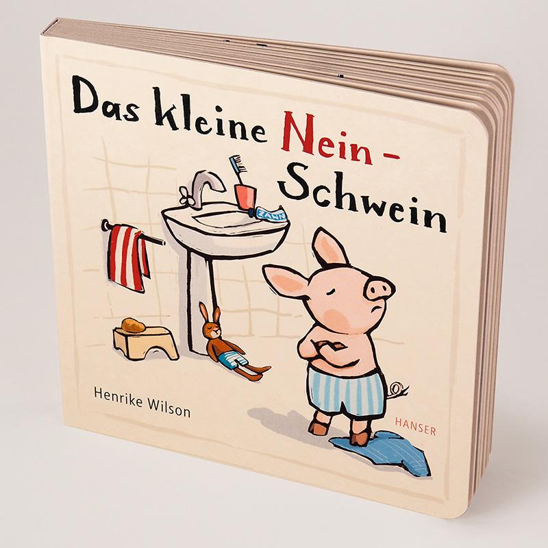 Beispielinhalt (Bild) Das kleine Nein-Schwein