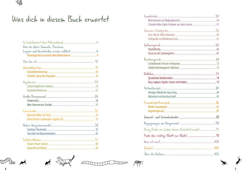 Beispielinhalt (Bild) Meine wilden Kräuterfreunde