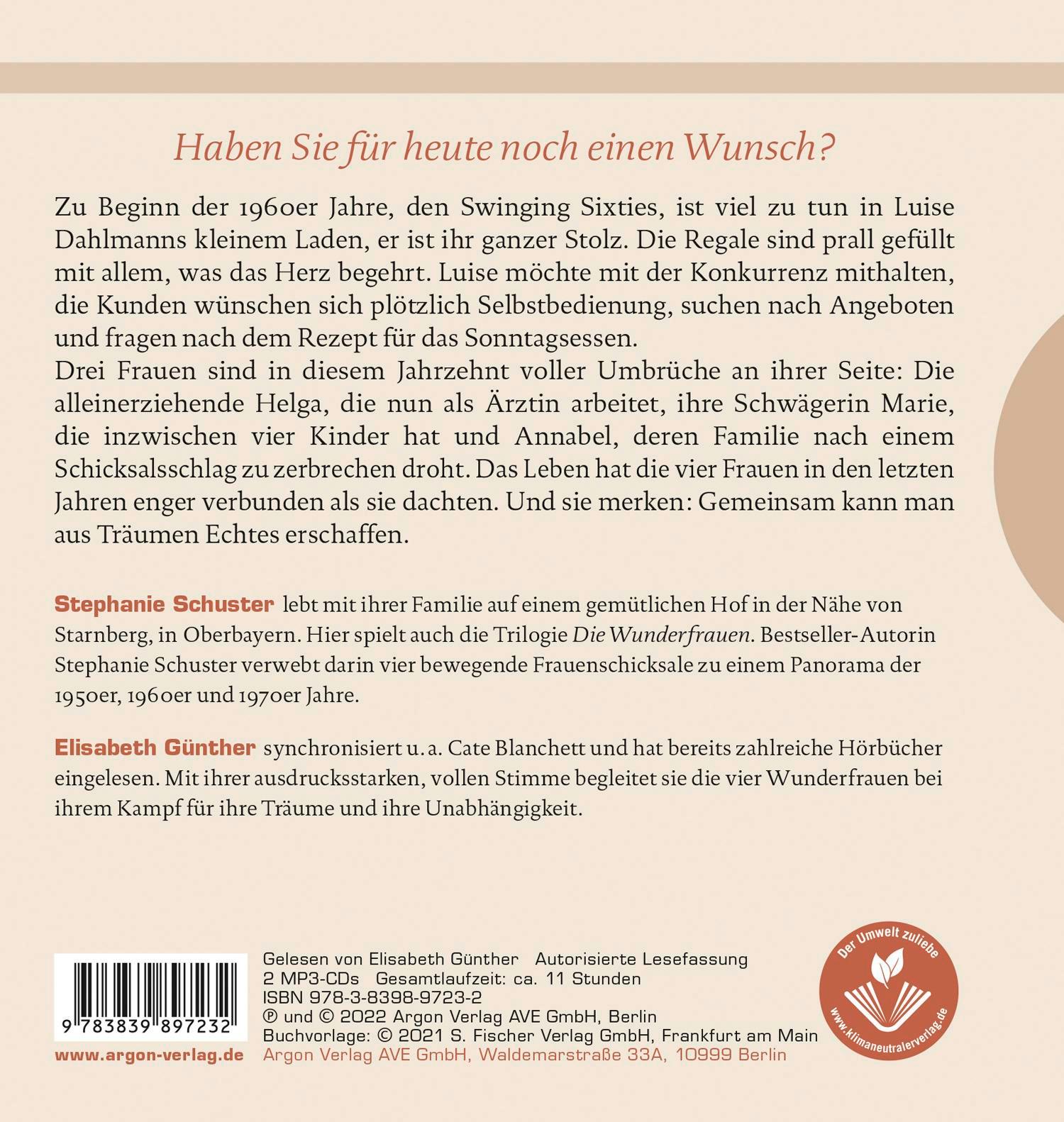 Rückseitencover Die Wunderfrauen