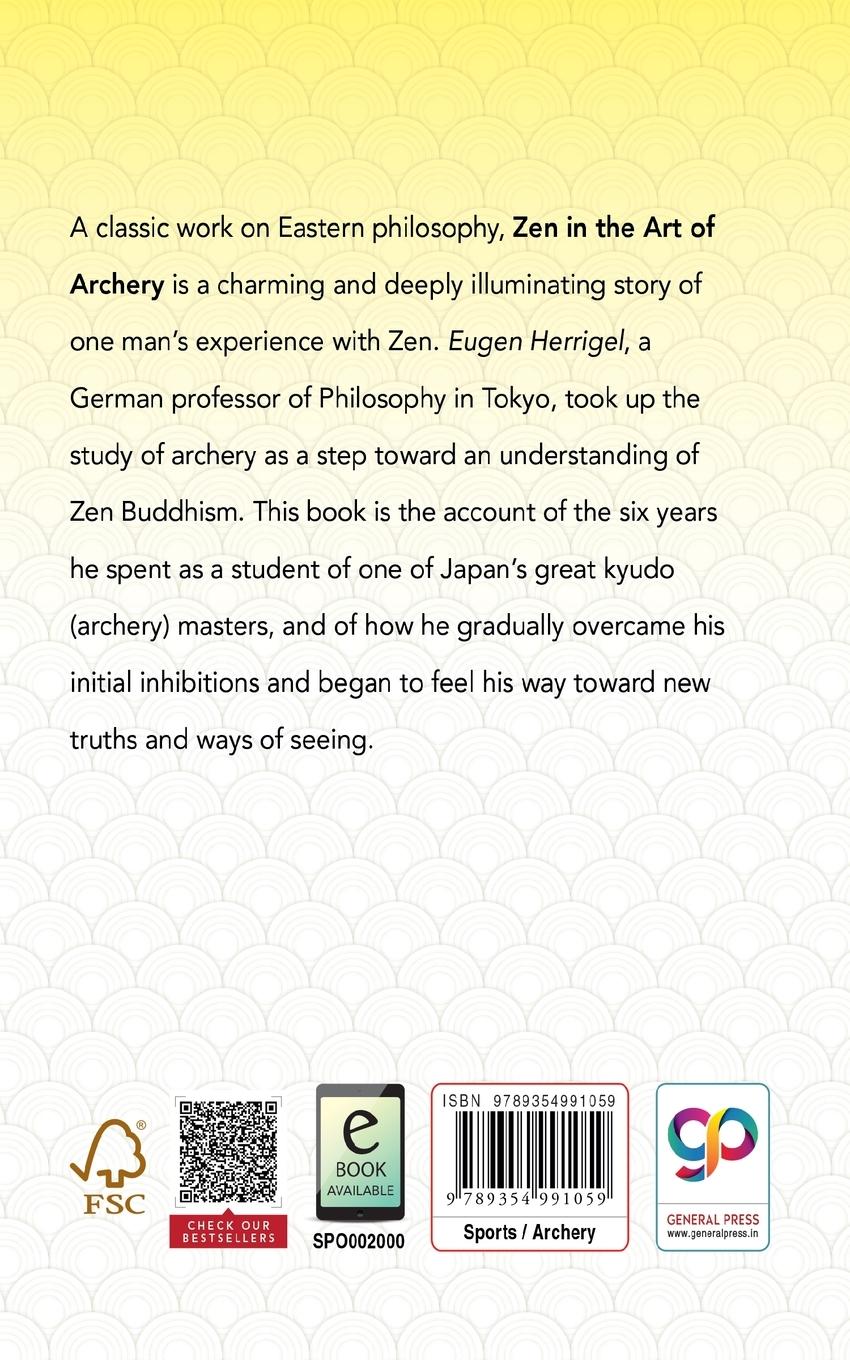 Rückseitencover Zen in the Art of Archery