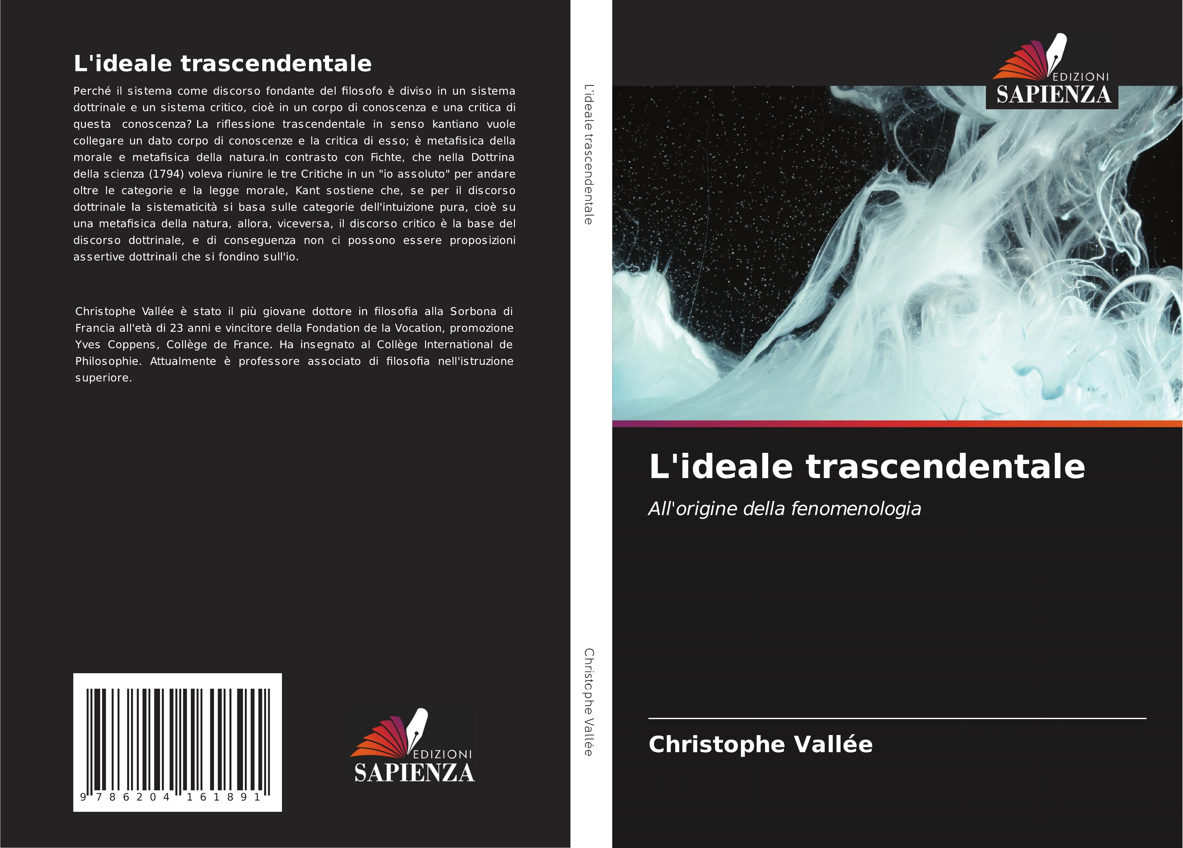 Vorderes Coverbild L'ideale trascendentale