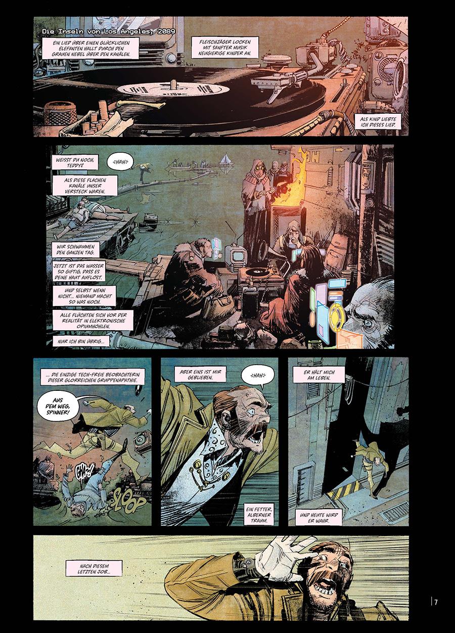 Beispielinhalt (Bild) Tokyo Ghost Complete Edition