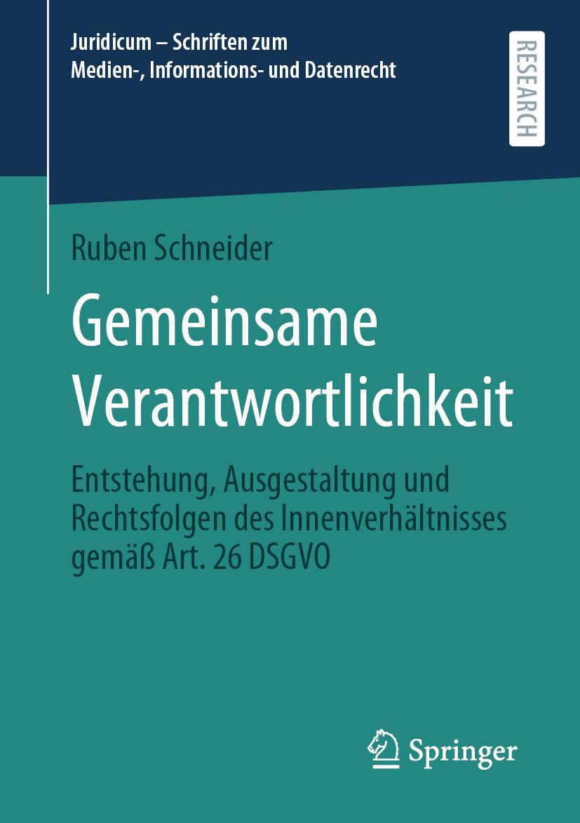 Vorderes Coverbild Gemeinsame Verantwortlichkeit