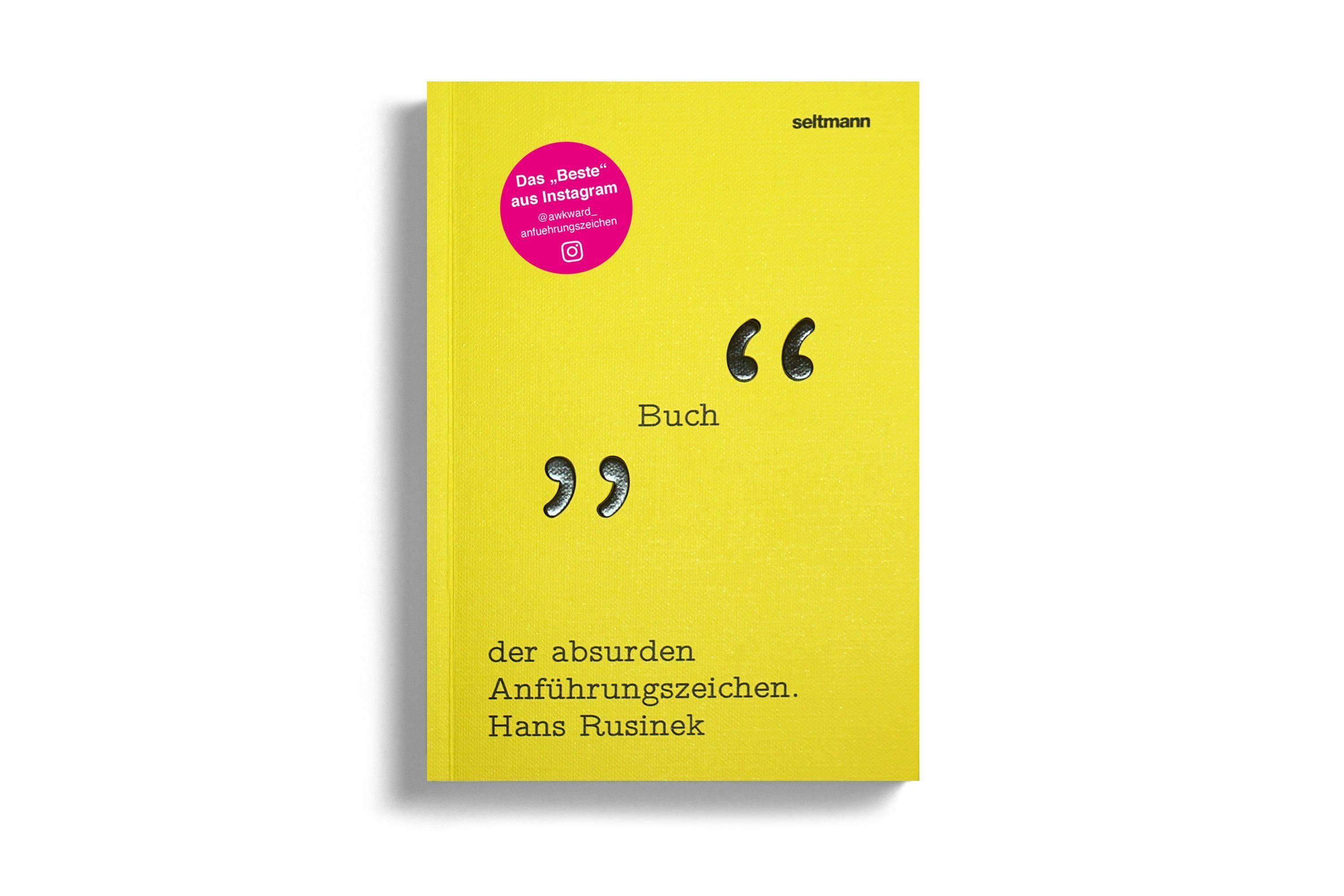 Beispielinhalt (Bild) Das Buch der absurden Anführungszeichen
