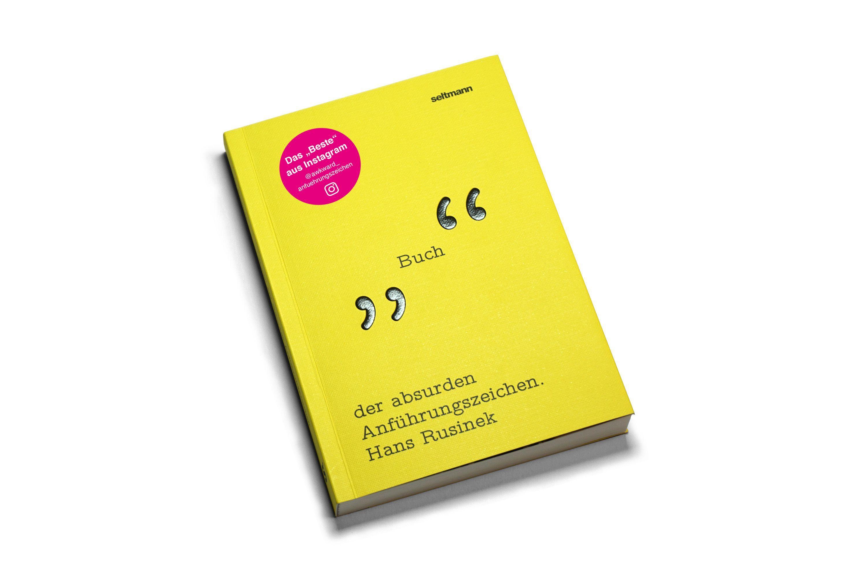 Beispielinhalt (Bild) Das Buch der absurden Anführungszeichen