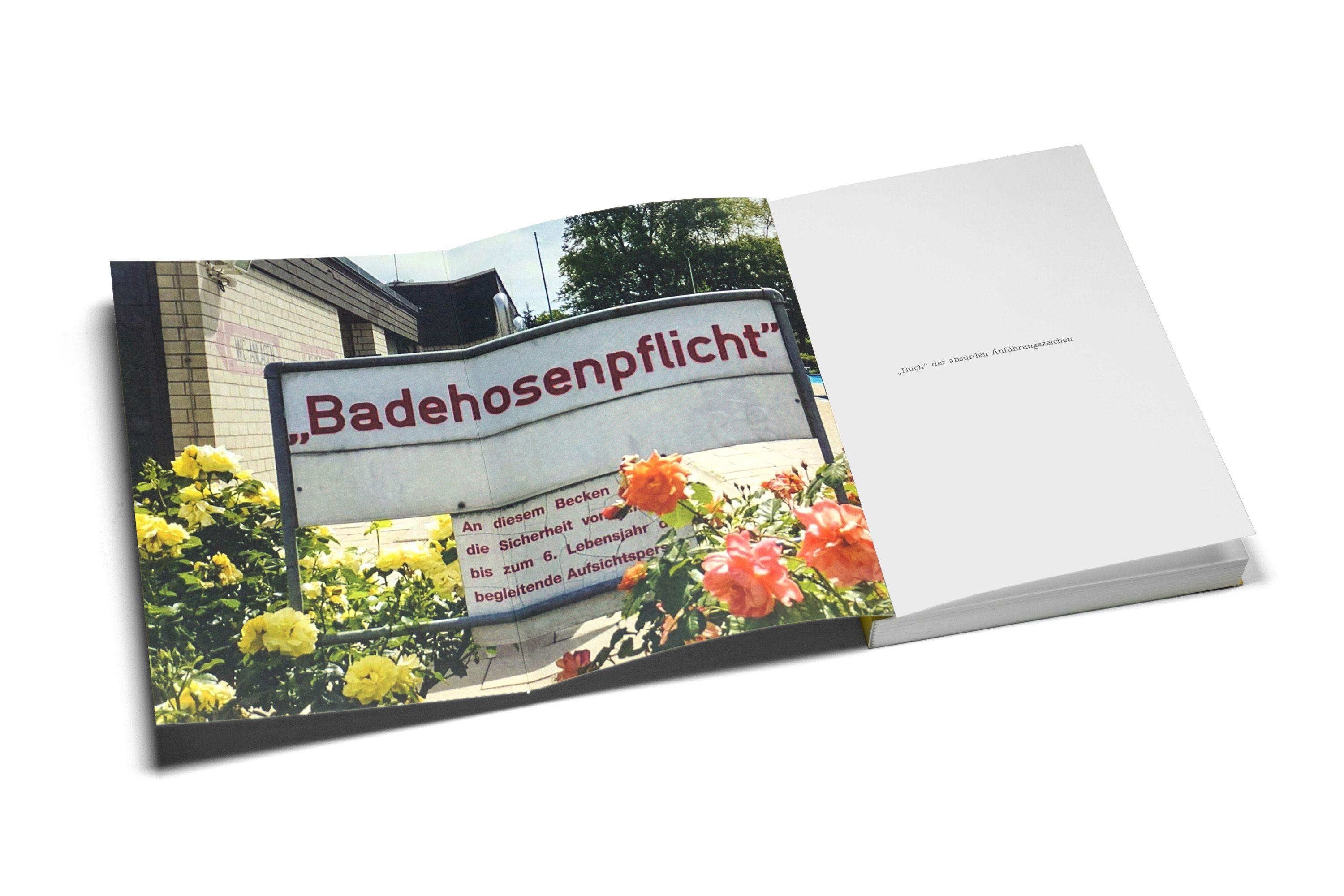 Beispielinhalt (Bild) Das Buch der absurden Anführungszeichen