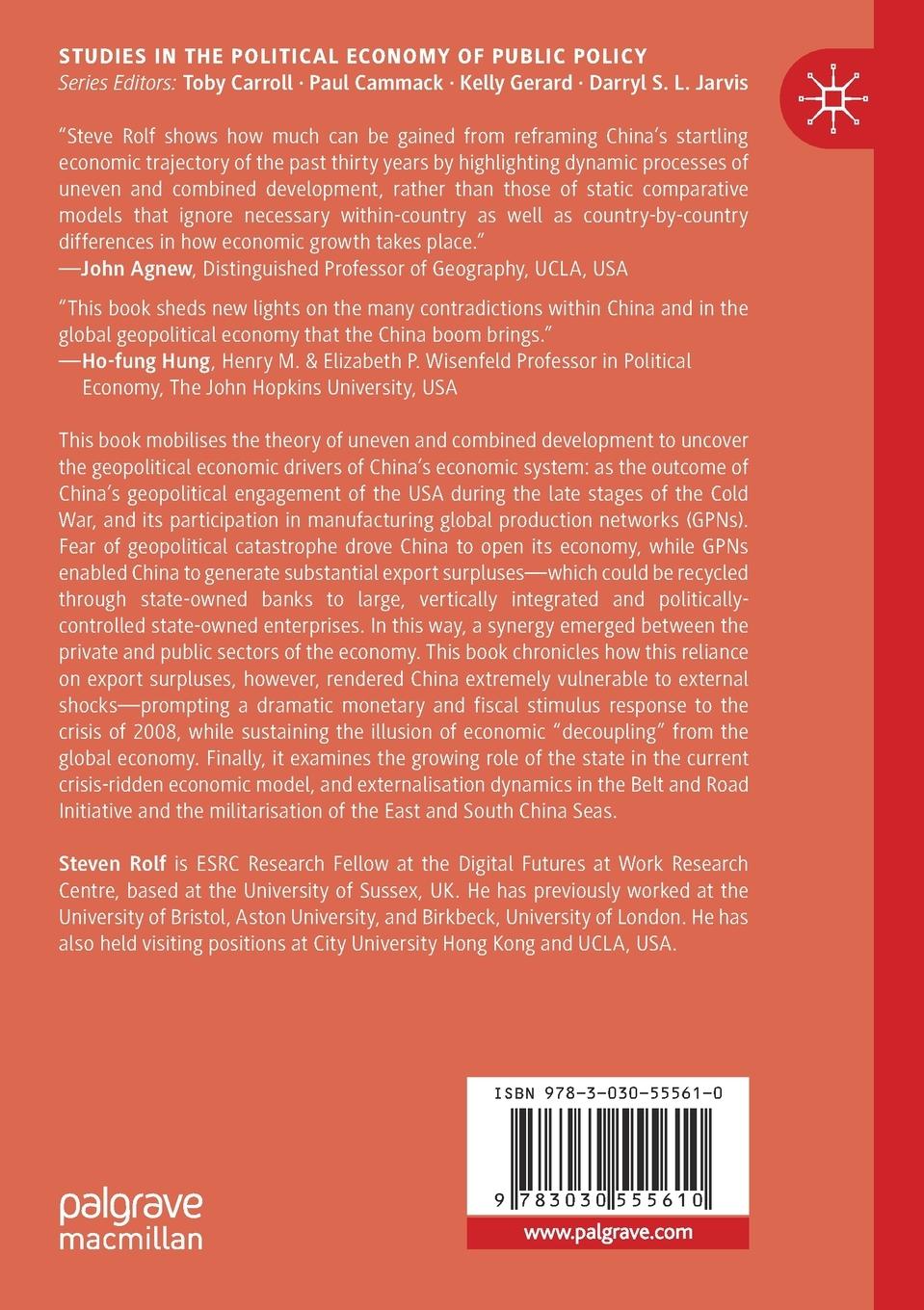 Rückseitencover China's Uneven and Combined Development