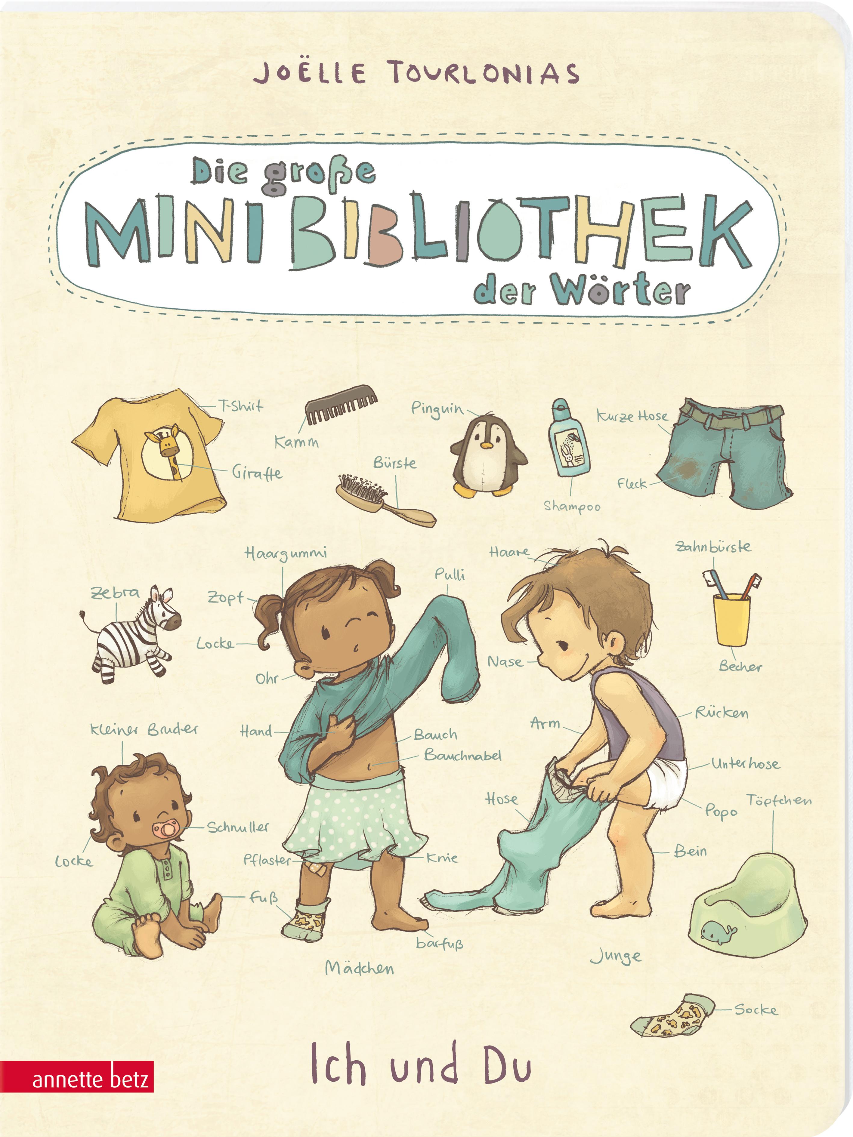 Vorderes Coverbild Die große Mini-Bibliothek der Wörter - Ich und Du: Pappbilderbuch (Die große Mini-Bibliothek der Wörter)