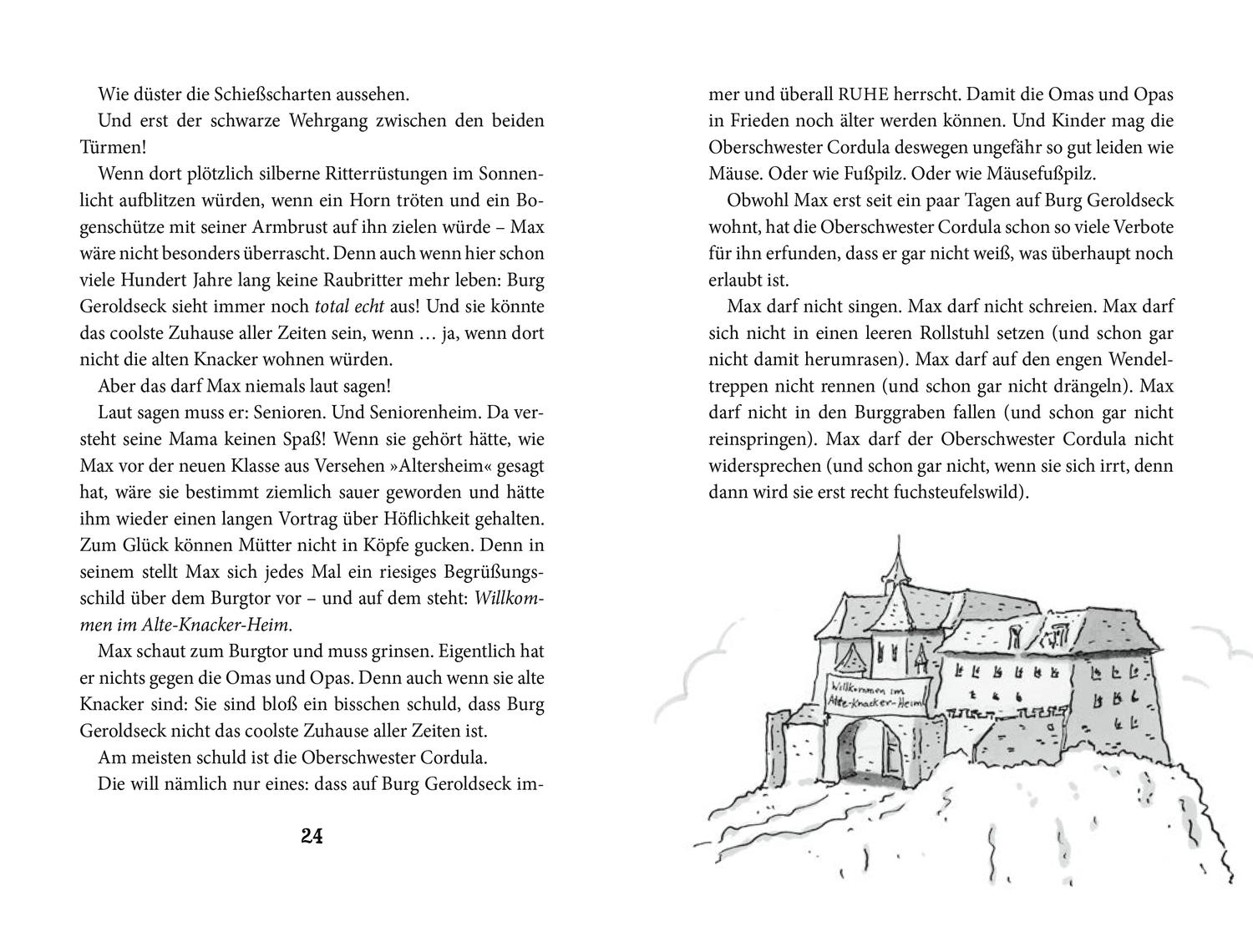 Beispielinhalt (Bild) Max und die wilde 7 1. Das schwarze Ass