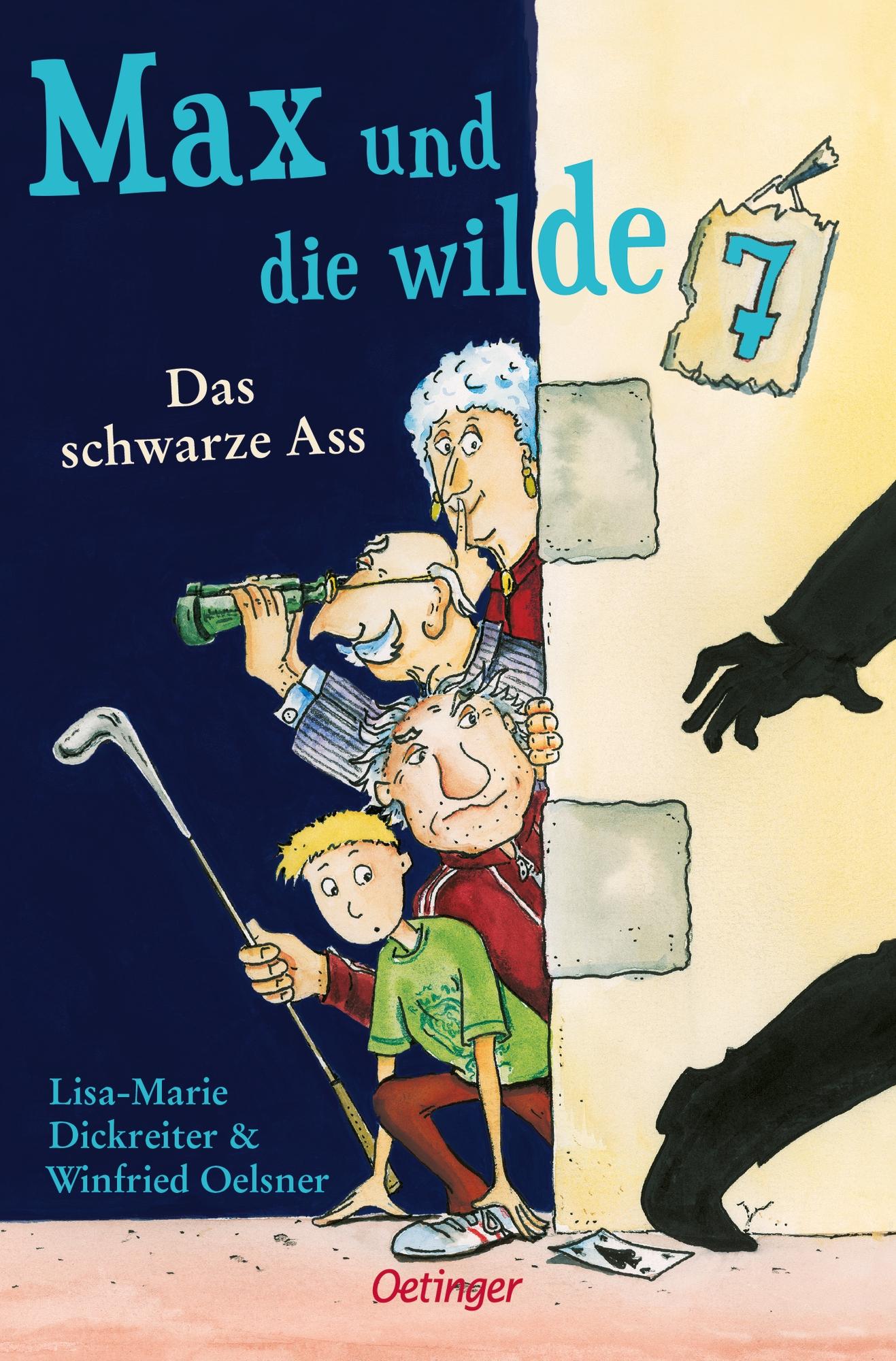 Vorderes Coverbild Max und die wilde 7 1. Das schwarze Ass
