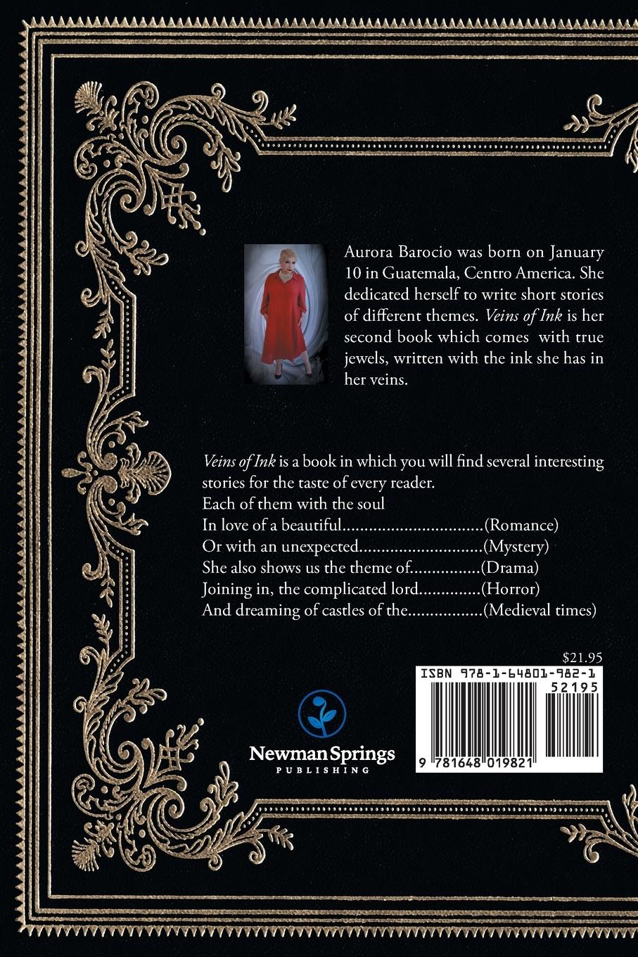 Rückseitencover Veins of Ink