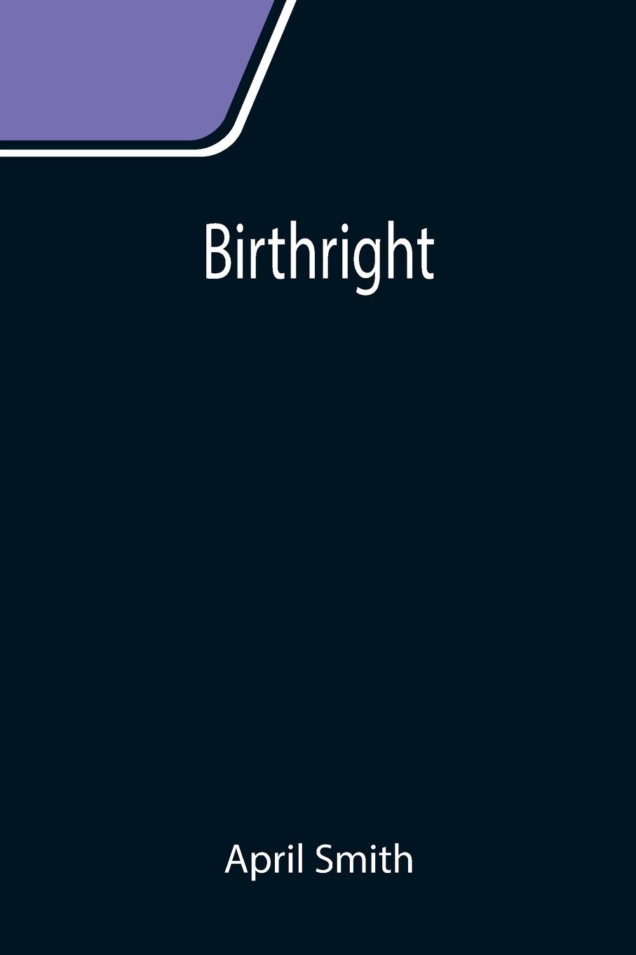 Vorderes Coverbild Birthright