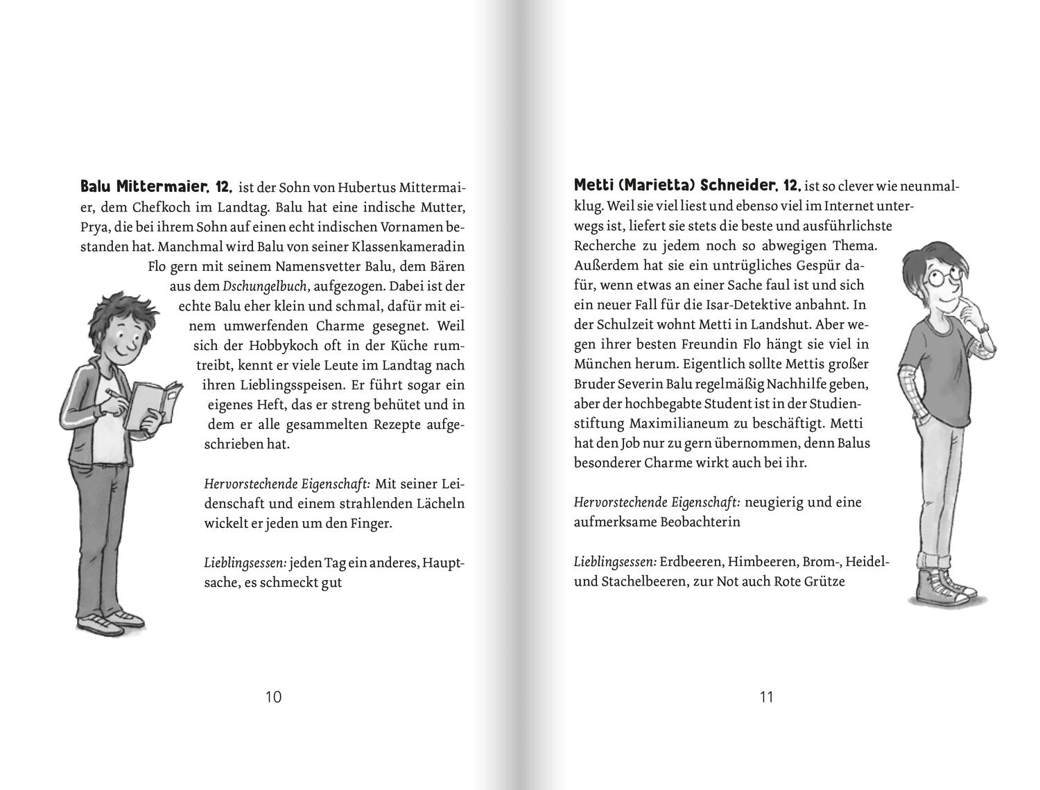 Beispielinhalt (Bild) Die Isar-Detektive 2. Verdacht im Tierheim