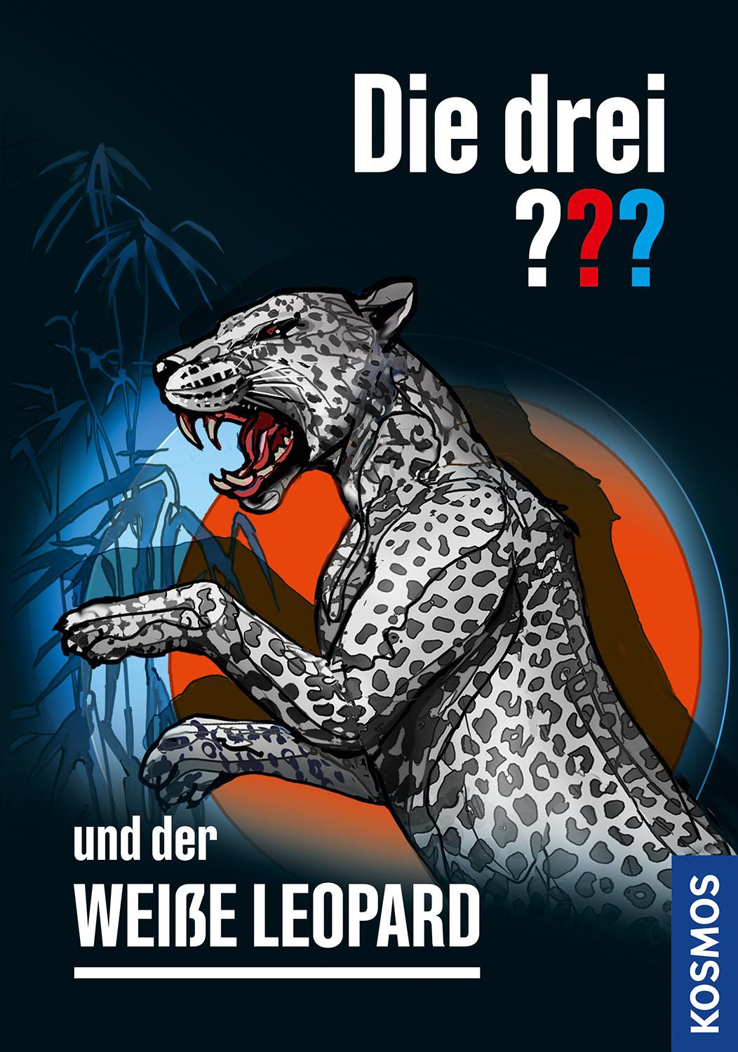 Vorderes Coverbild Die drei ??? und der weiße Leopard