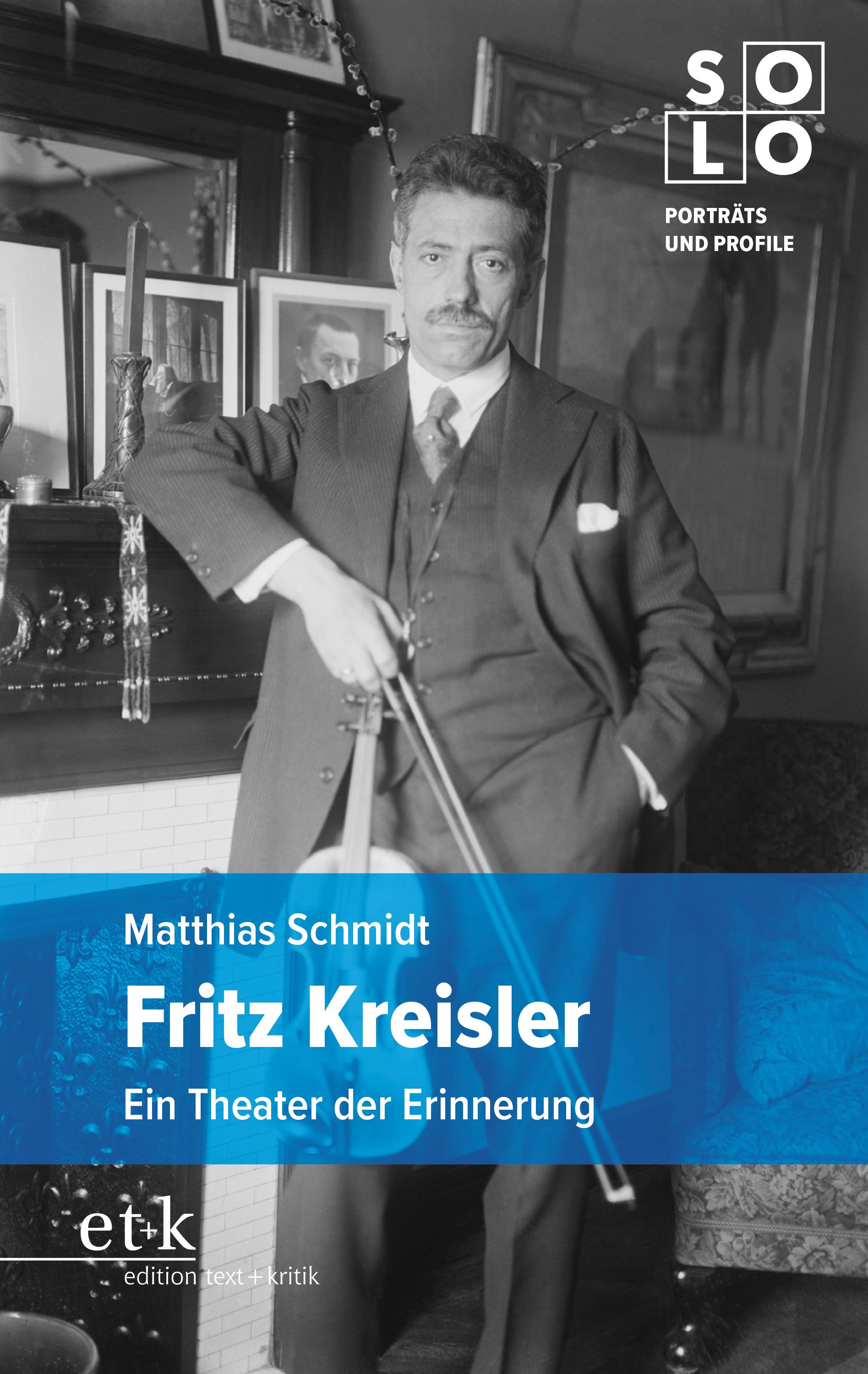 Vorderes Coverbild Fritz Kreisler