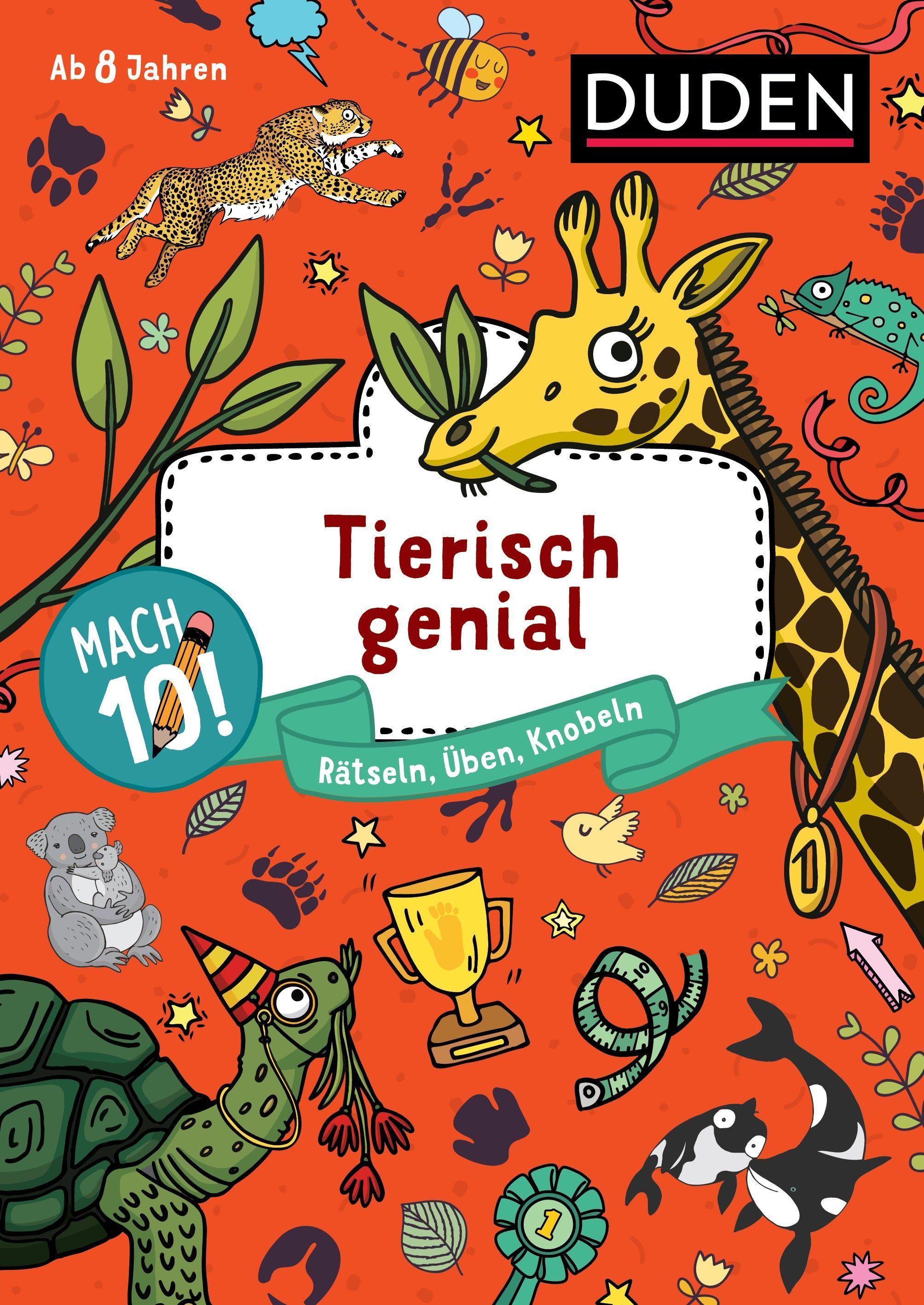 Vorderes Coverbild Mach 10! Tierisch genial - ab 8 Jahren