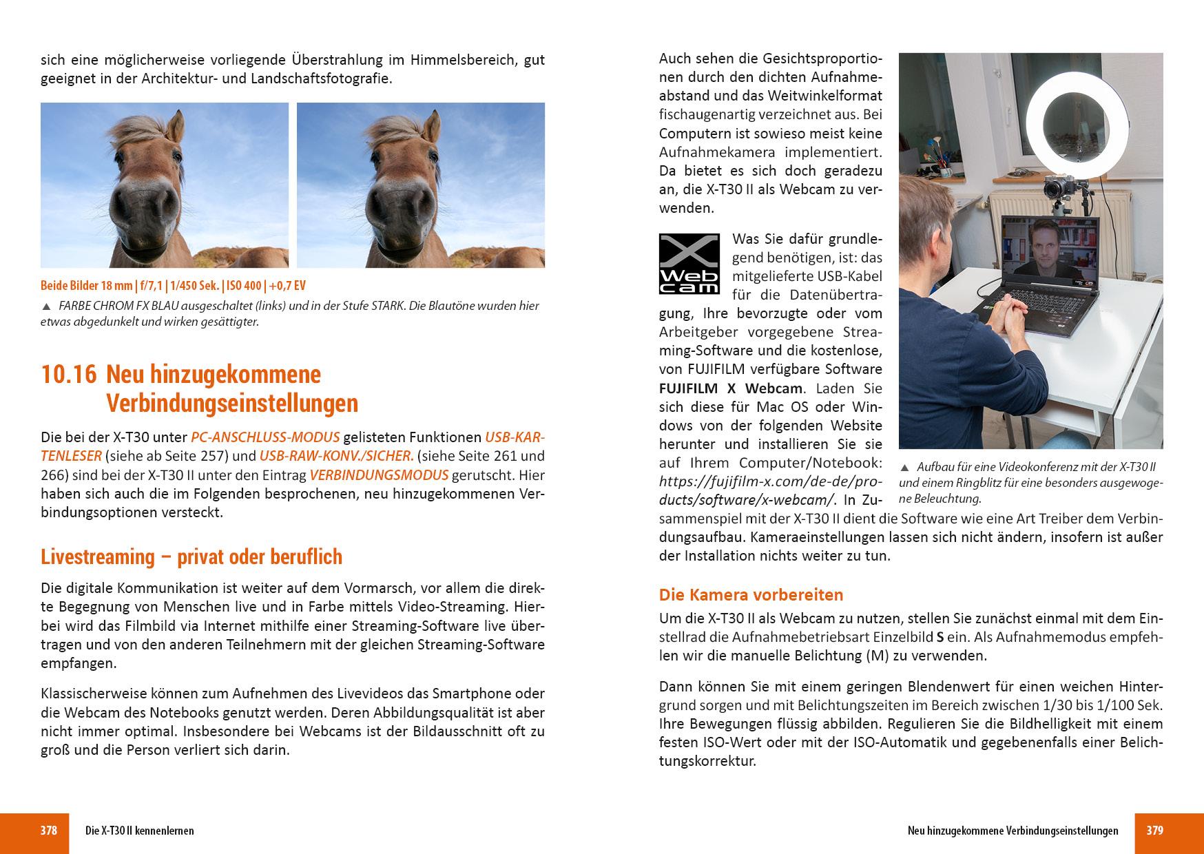 Beispielinhalt (Bild) Fujifilm X-T30 & X-T30 II