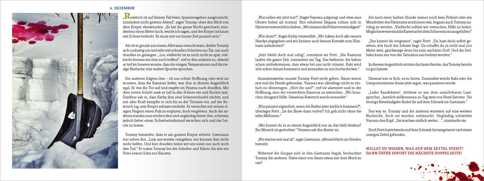 Beispielinhalt (Bild) Escape Room. Das Hotel der tausend Augen