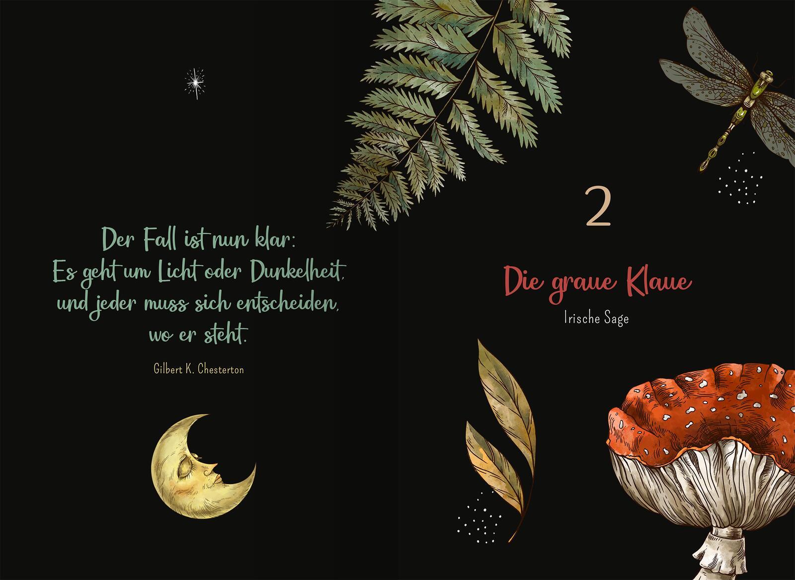 Beispielinhalt (Bild) Von Hexen und Raunächten. 24 magische Geschichten