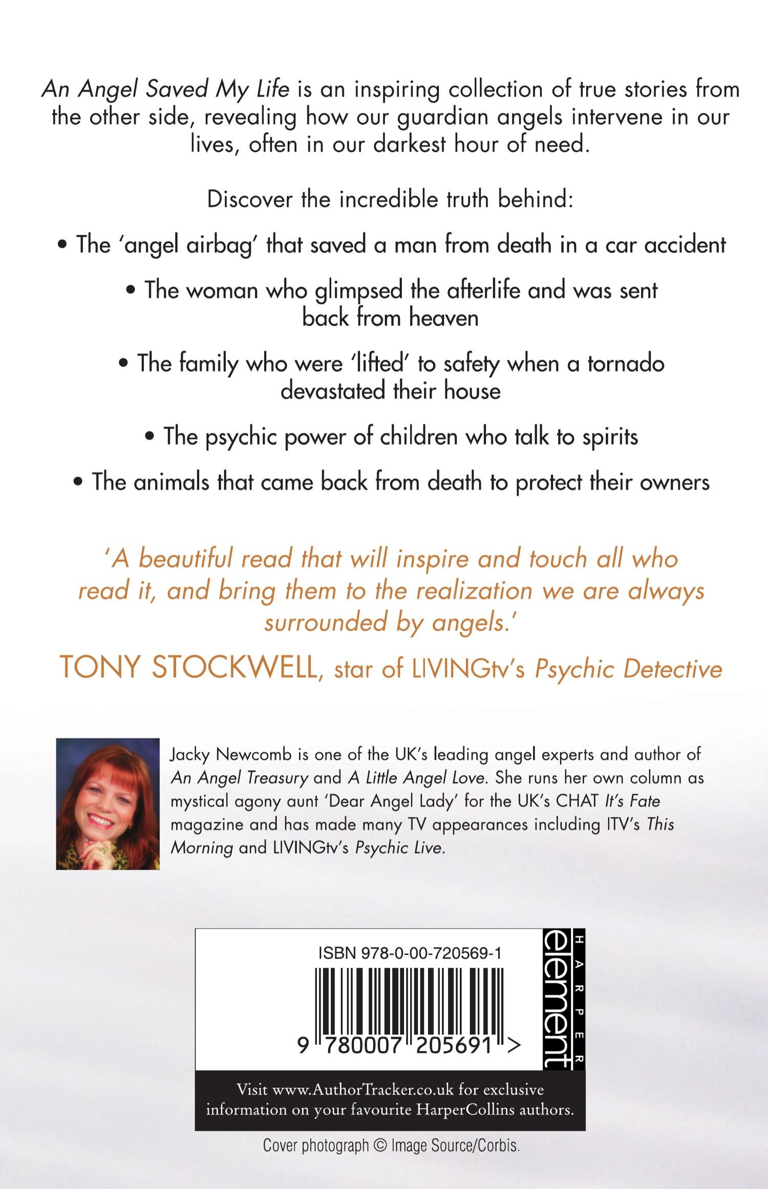 Rückseitencover An Angel Saved My Life