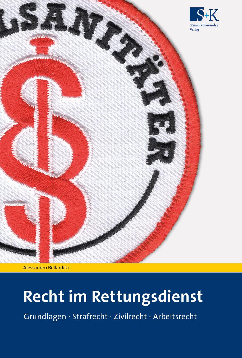 Vorderes Coverbild Recht im Rettungsdienst