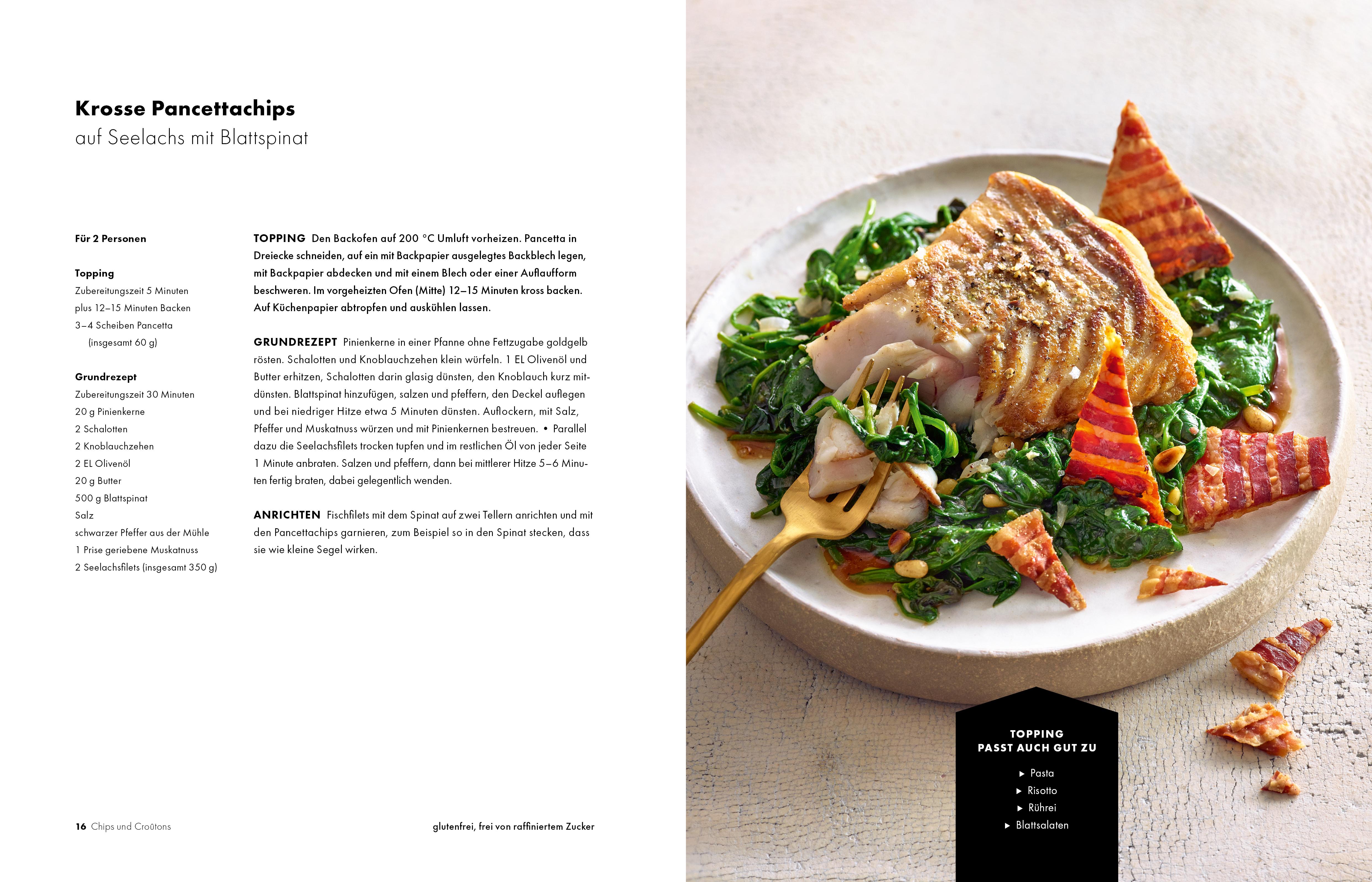 Beispielinhalt (Bild) Toppings