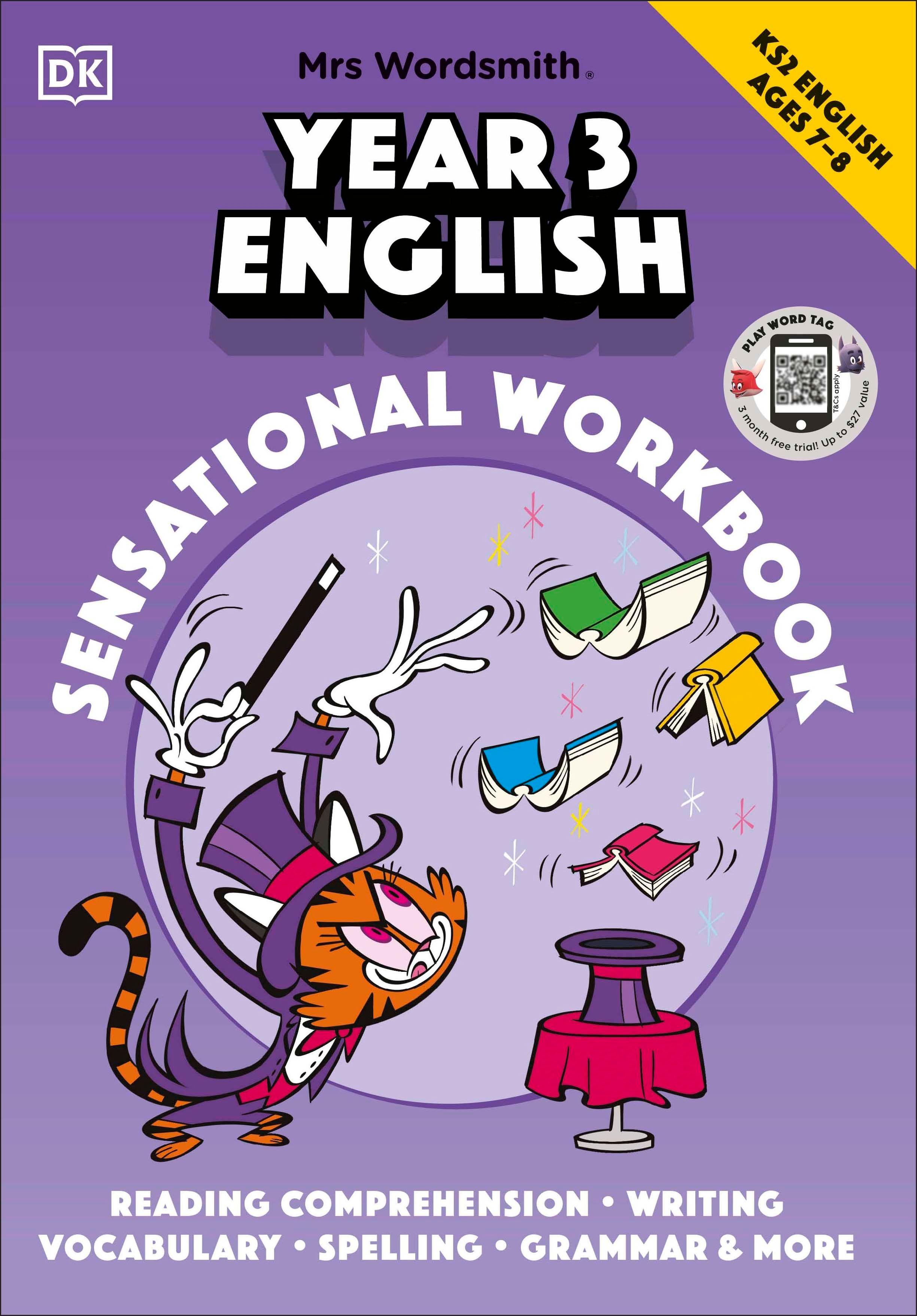 Vorderes Coverbild Mrs Wordsmith Year 3 English Sensational Workbook, Ages 7-8 (Key Stage 2)