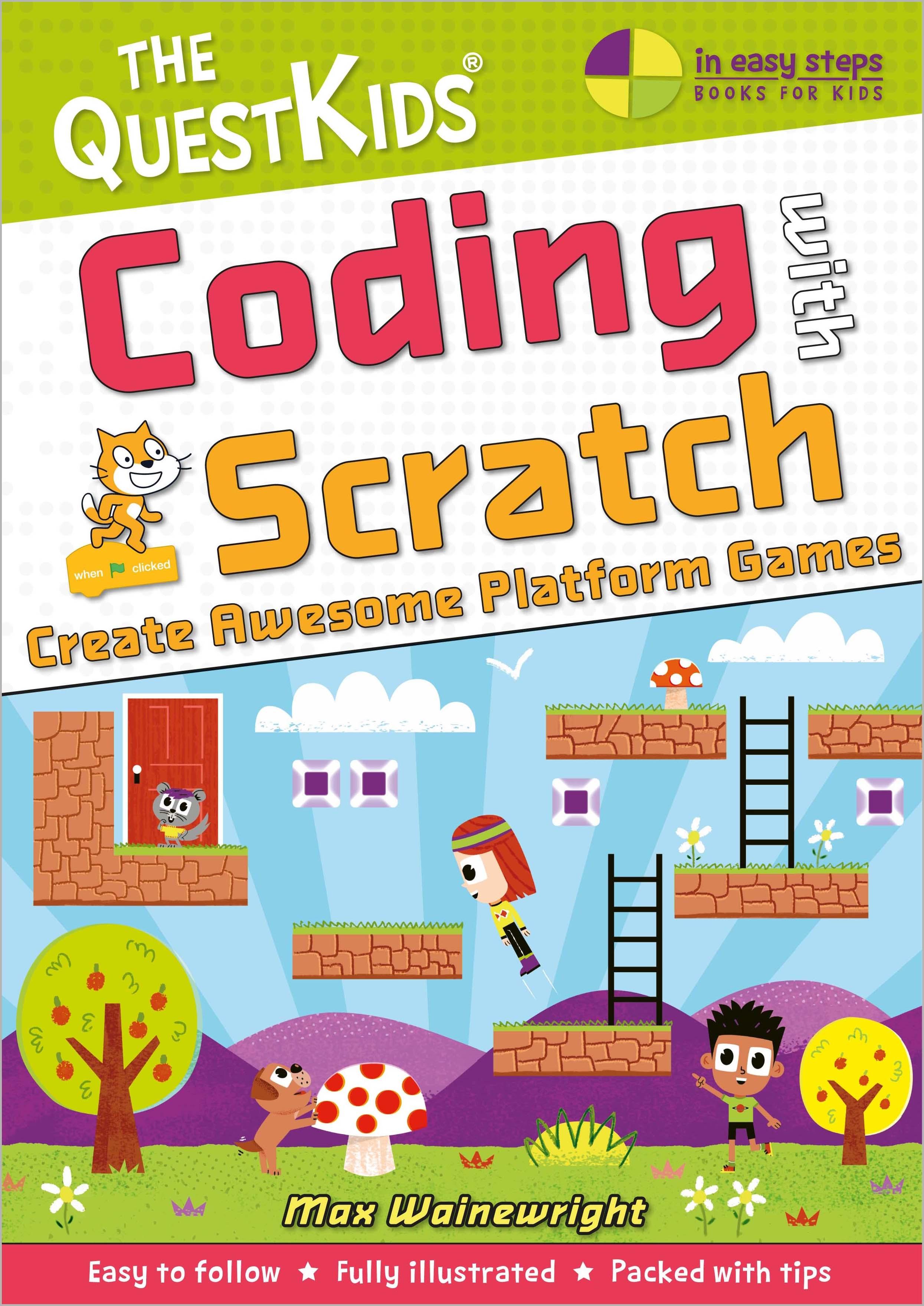 Vorderes Coverbild Coding with Scratch - Create Awesome Platform Games