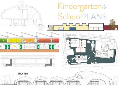 Vorderes Coverbild Kindergarten & School Plans