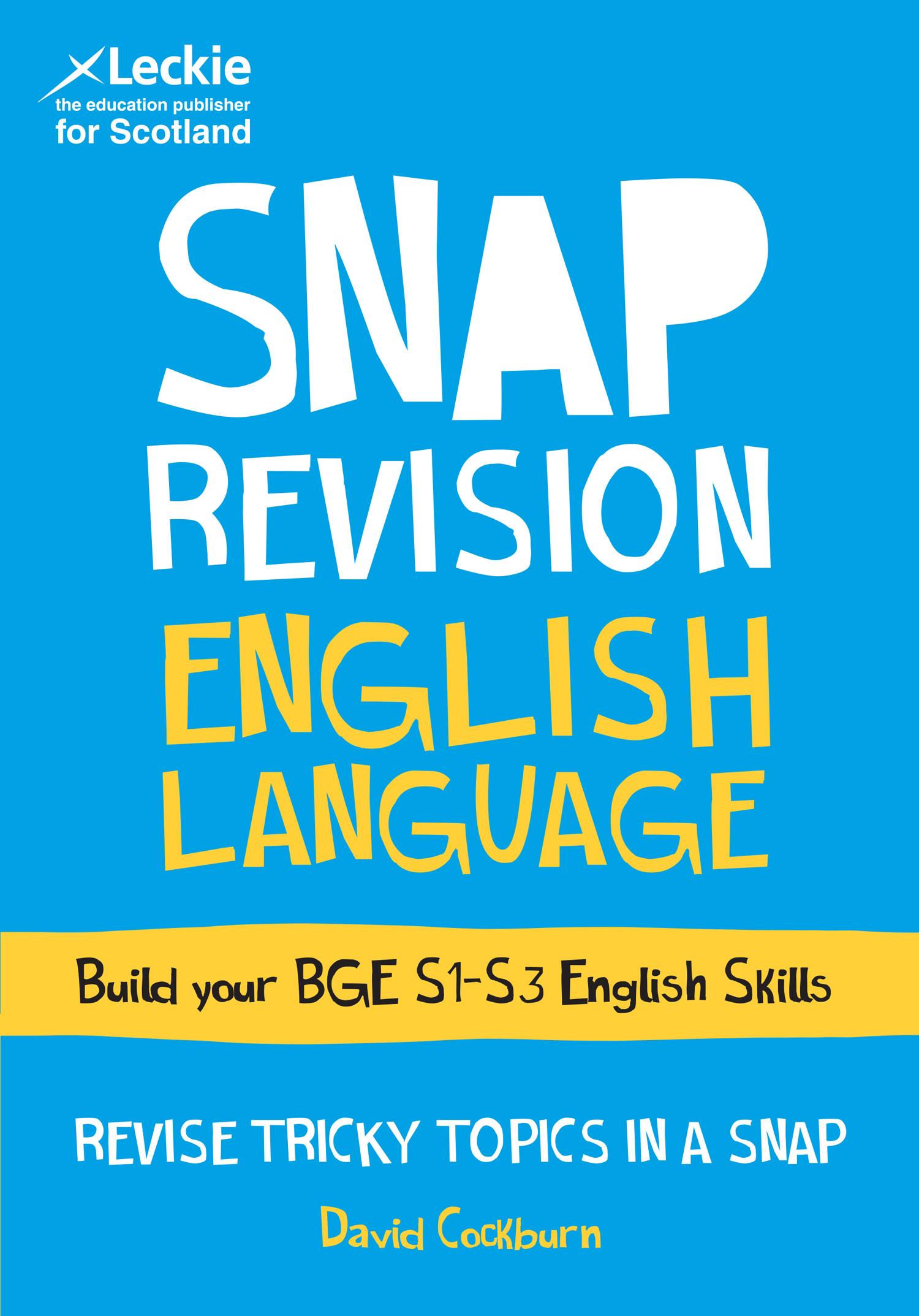 Vorderes Coverbild BGE English Language