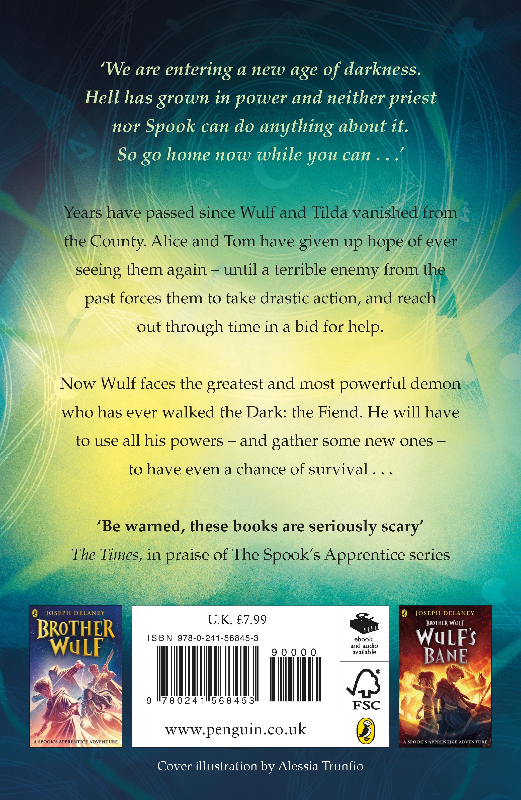 Rückseitencover Brother Wulf: The Last Spook