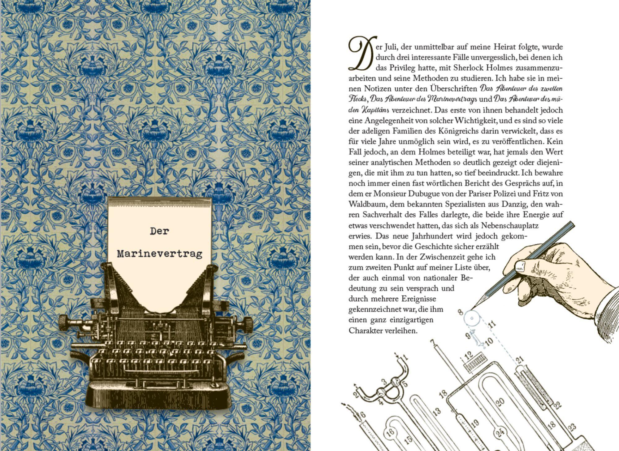 Beispielinhalt (Bild) Sherlock Holmes Bd. 3